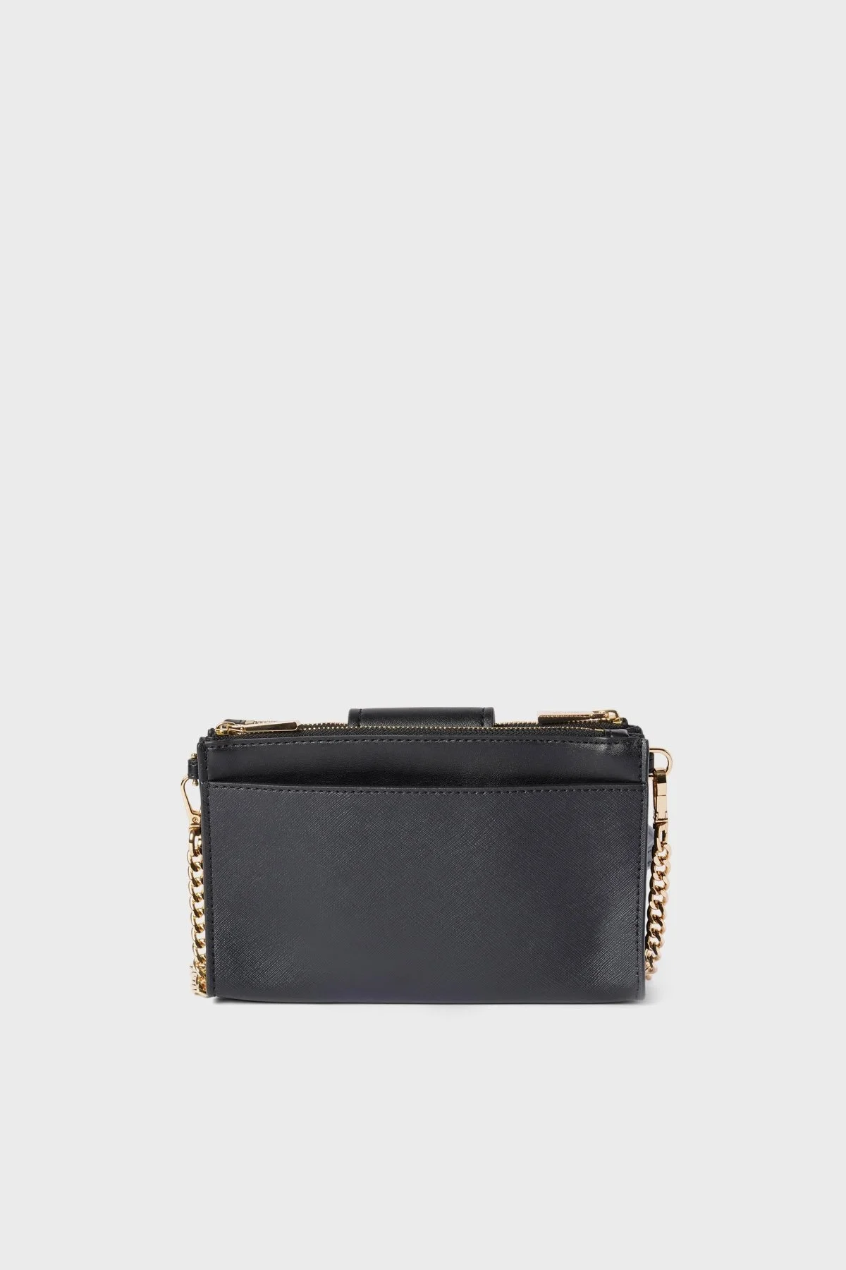 Michael Kors Logolu Çıkarılabilir Omuz Askılı Hakiki Deri 32S3GR0C1L001 Bayan Çanta 32S3GR0C1L 001 SİYAH - 5
