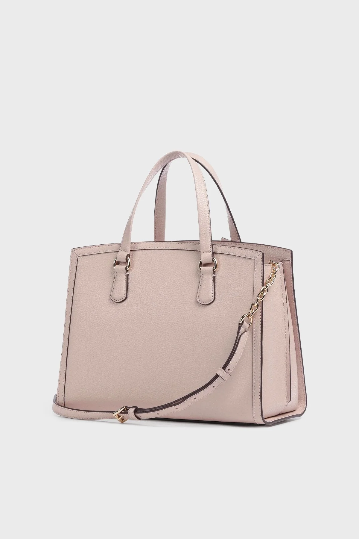 Michael Kors Logolu Çıkarılabilir Uzatma Askılı 30F2G7CS2T187 Bayan Çanta 30F2G7CS2T 187 PUDRA - 7