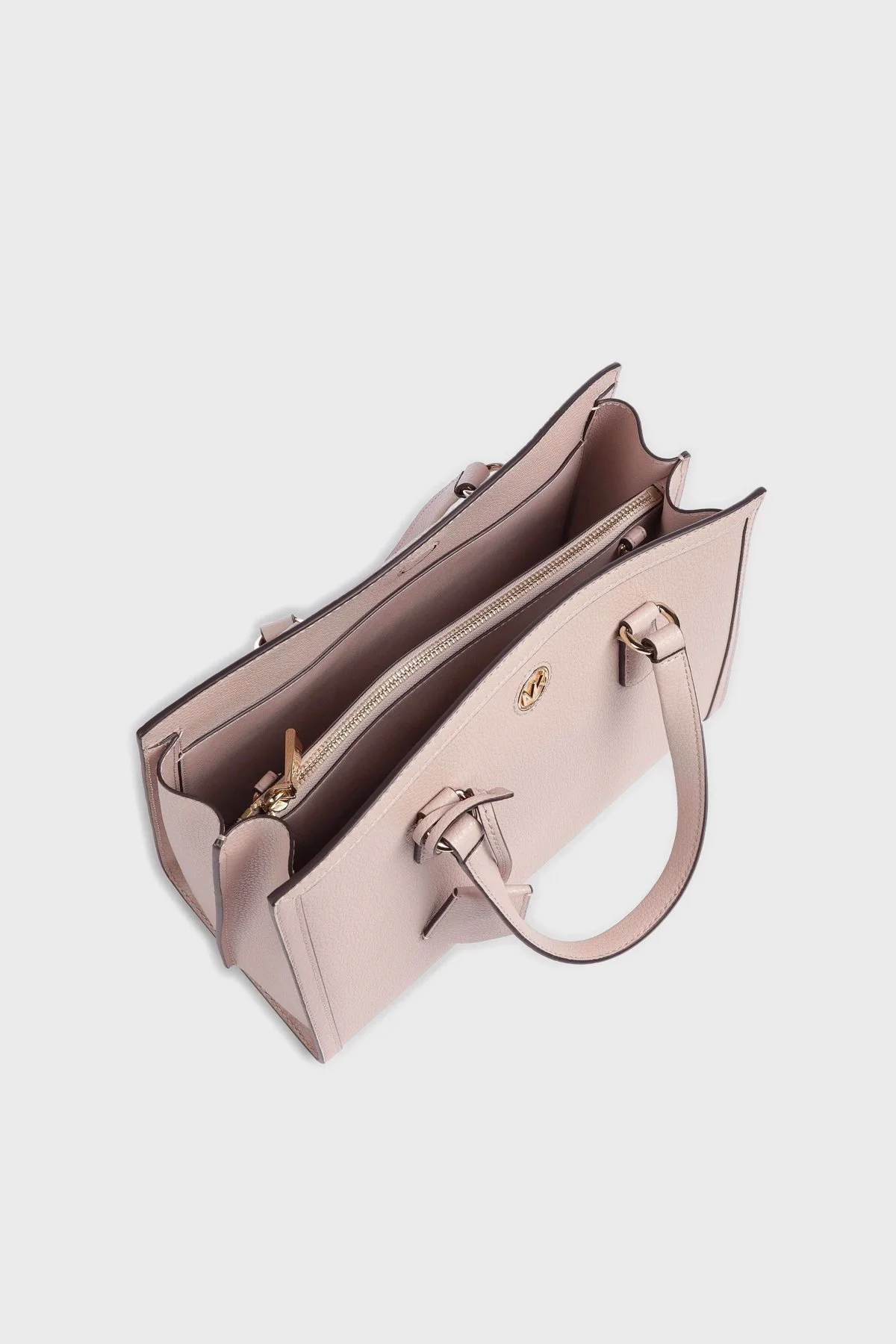 Michael Kors Logolu Çıkarılabilir Uzatma Askılı 30F2G7CS2T187 Bayan Çanta 30F2G7CS2T 187 PUDRA - 10