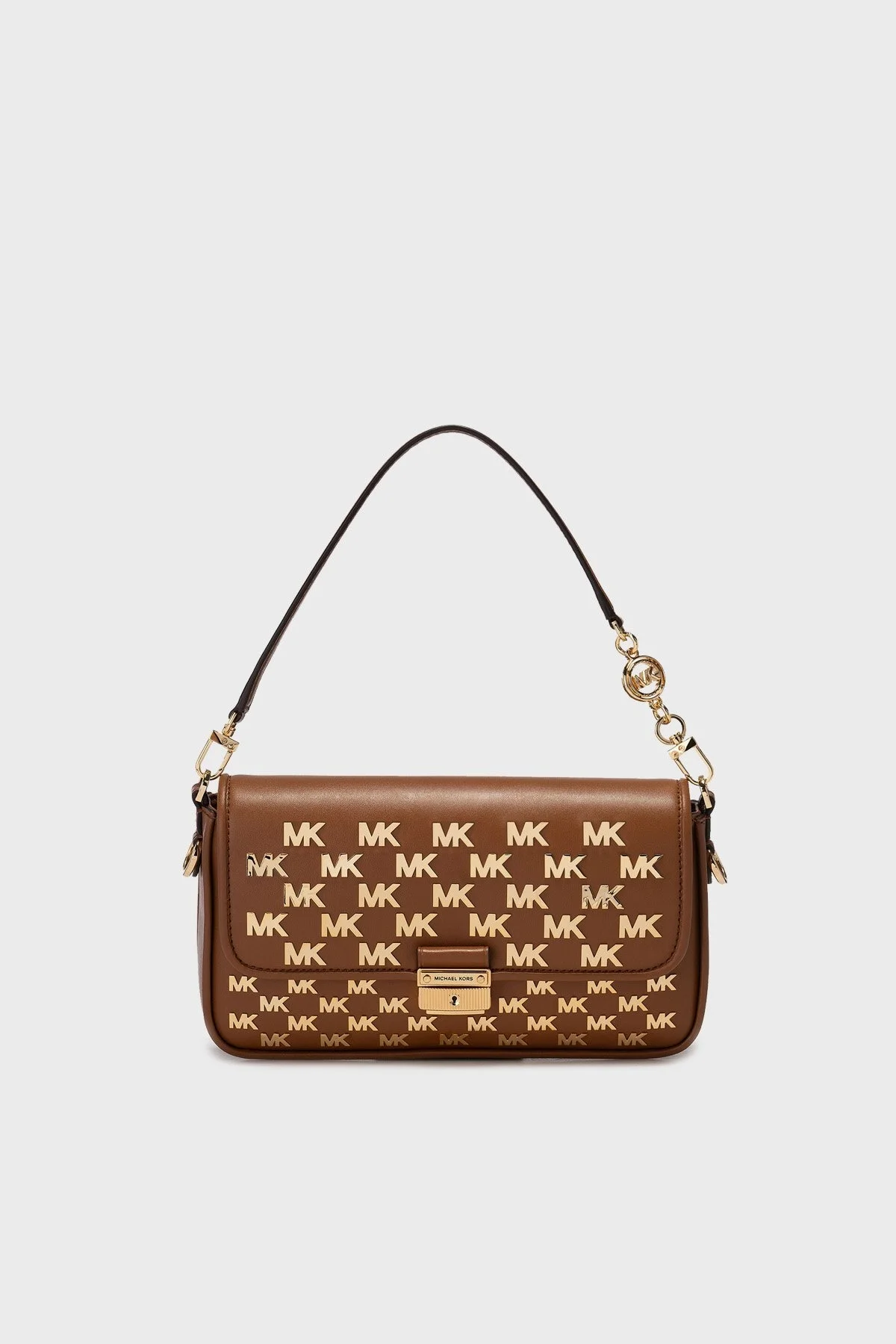 Michael Kors Logolu Çıkarılabilir Uzatma Askılı 30T2G2BL1Y230 Bayan Çanta 30T2G2BL1Y 230 KAHVE - 1
