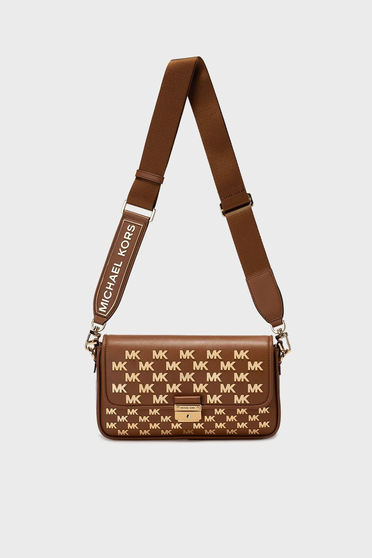 Michael Kors Logolu Çıkarılabilir Uzatma Askılı 30T2G2BL1Y230 Bayan Çanta 30T2G2BL1Y 230 KAHVE - 2