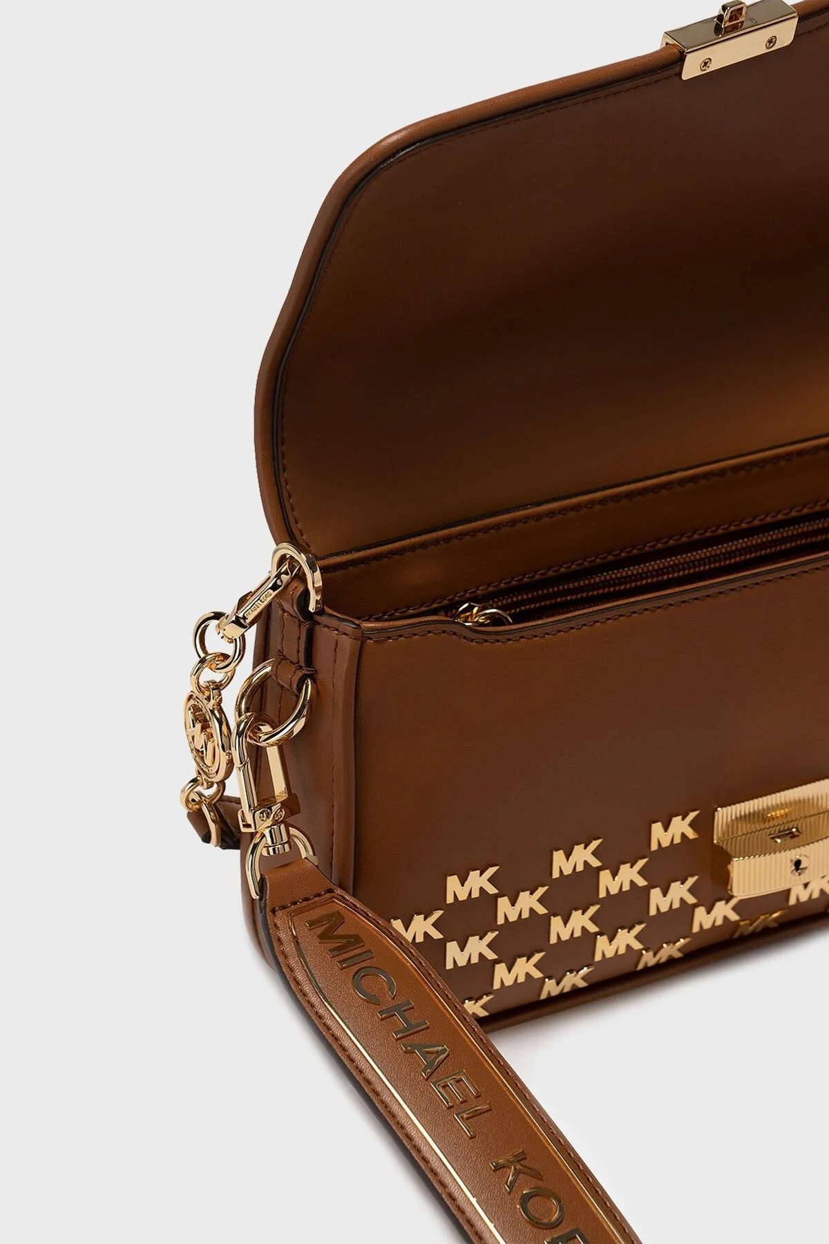 Michael Kors Logolu Çıkarılabilir Uzatma Askılı 30T2G2BL1Y230 Bayan Çanta 30T2G2BL1Y 230 KAHVE - 5