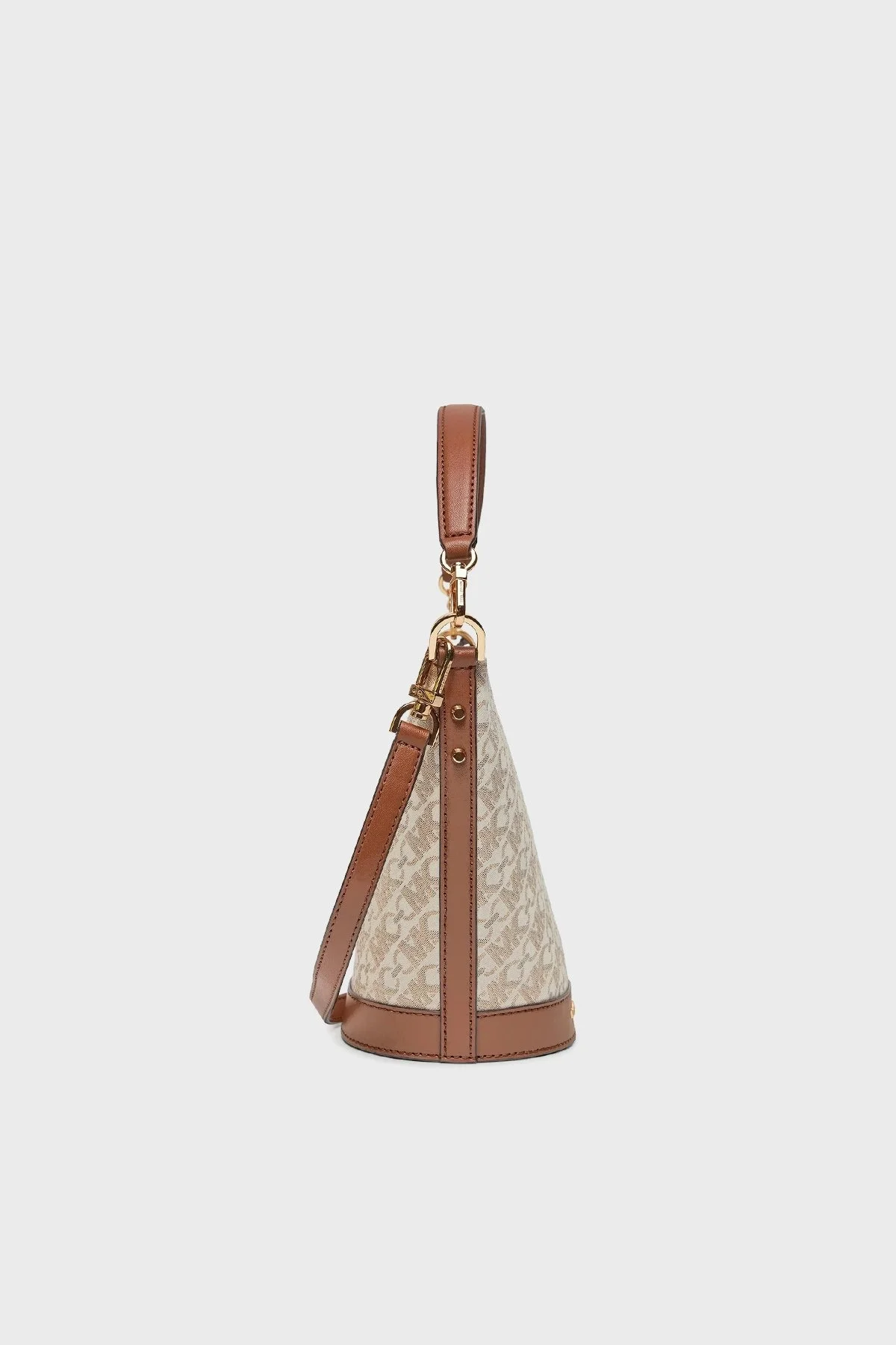 Michael Kors Logolu Çıkarılabilir Uzatma Askılı 32R4G10C5B099 Bayan Çanta 32R4G10C5B 099 EKRU - 3