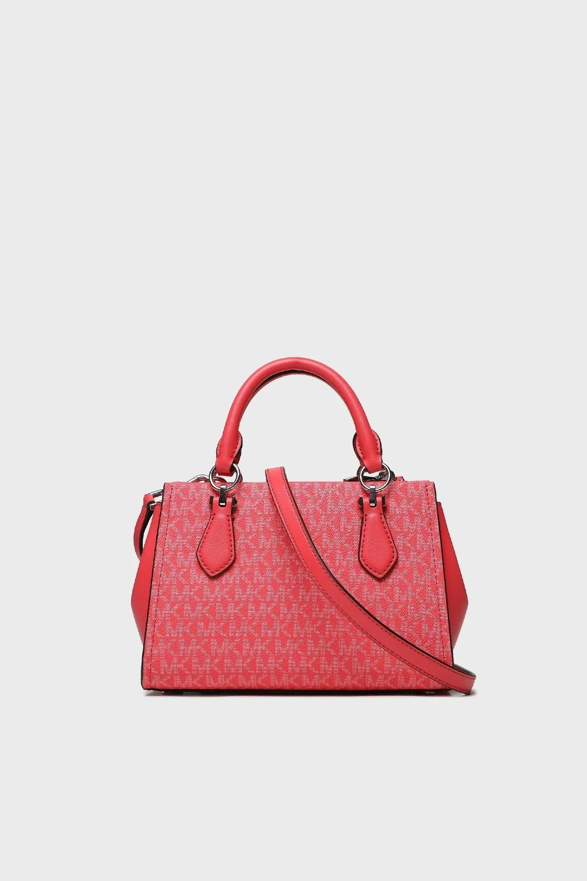 Michael Kors Logolu Çıkarılabilir Uzatma Askılı 32T2S6AC1V615 Bayan Çanta 32T2S6AC1V 615 PEMBE - 4
