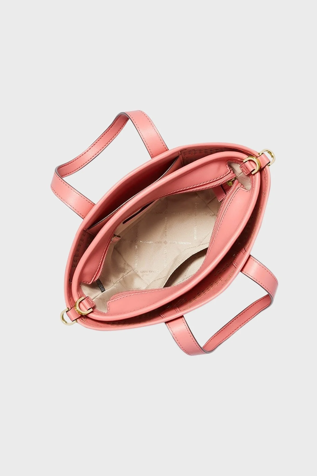 Michael Kors Logolu Çıkarılabilir Uzatma Askılı 35F2G4VS5L622 Bayan Çanta 35F2G4VS5L 622 AÇIK MAVİ - 3