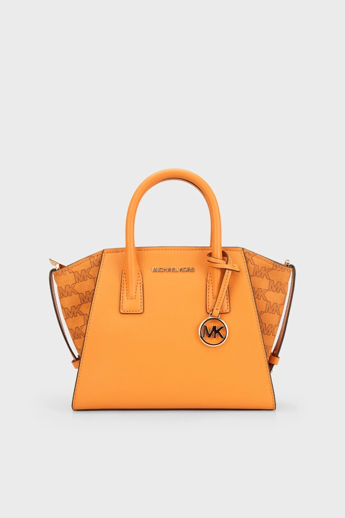 Michael Kors Logolu Çıkarılabilir Uzatma Askılı 35F2G4VS5L760 Bayan Çanta 35F2G4VS5L 760 HARDAL - 1