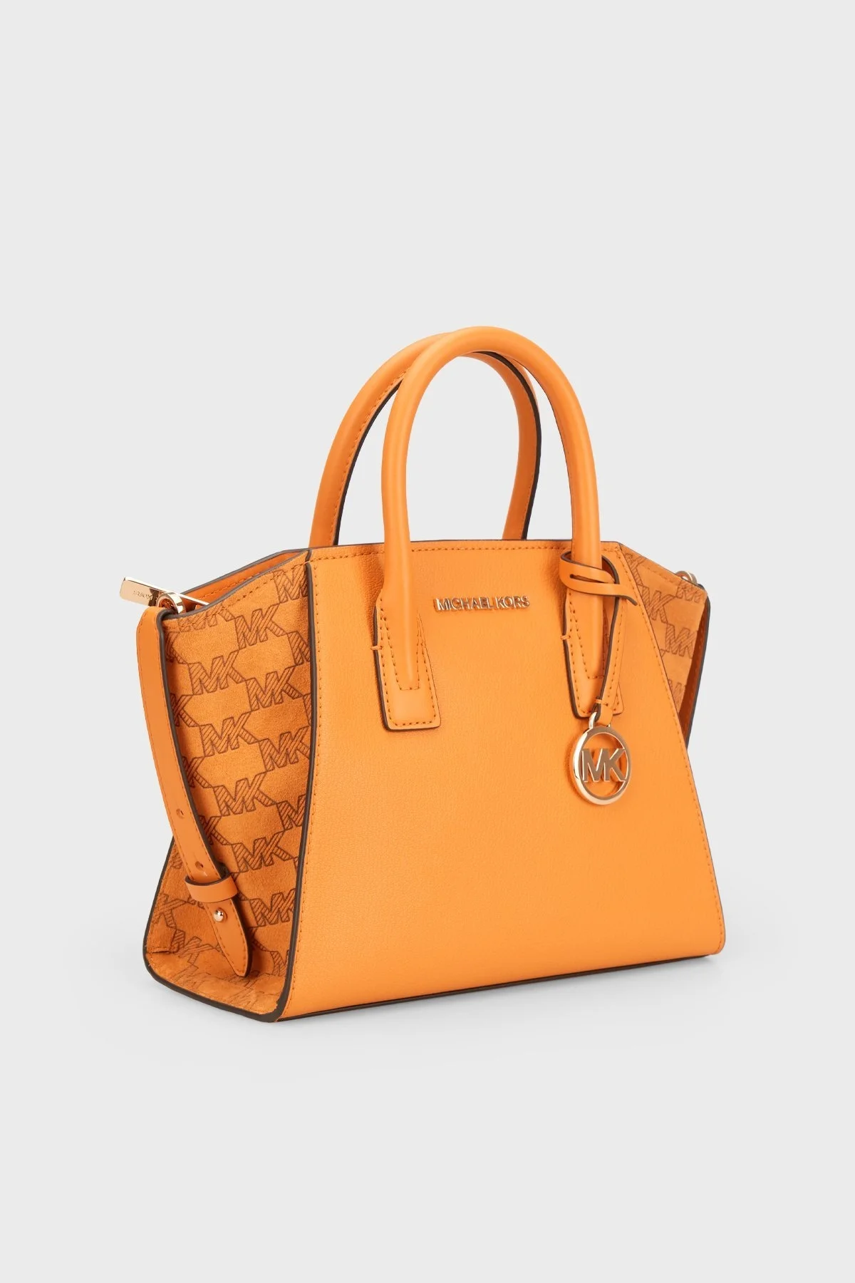 Michael Kors Logolu Çıkarılabilir Uzatma Askılı 35F2G4VS5L760 Bayan Çanta 35F2G4VS5L 760 HARDAL - 3