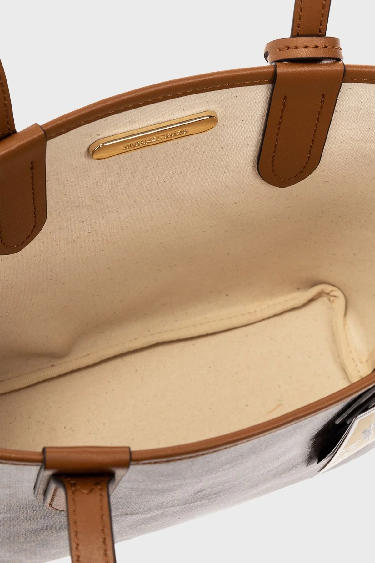 Michael Kors Logolu Çıkarılabilir Uzatma Askılı Bayan Çanta 30S3GZAT0V 252 KAHVE - 5