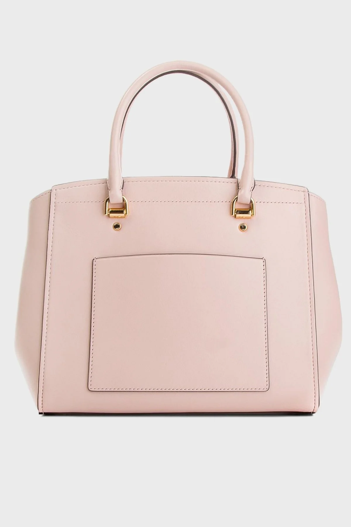 Michael Kors Çıkarılabilir Askılı Hakiki Deri Benning 30T8GN4S3L187 Bayan Çanta 30T8GN4S3L 187 PUDRA - 2