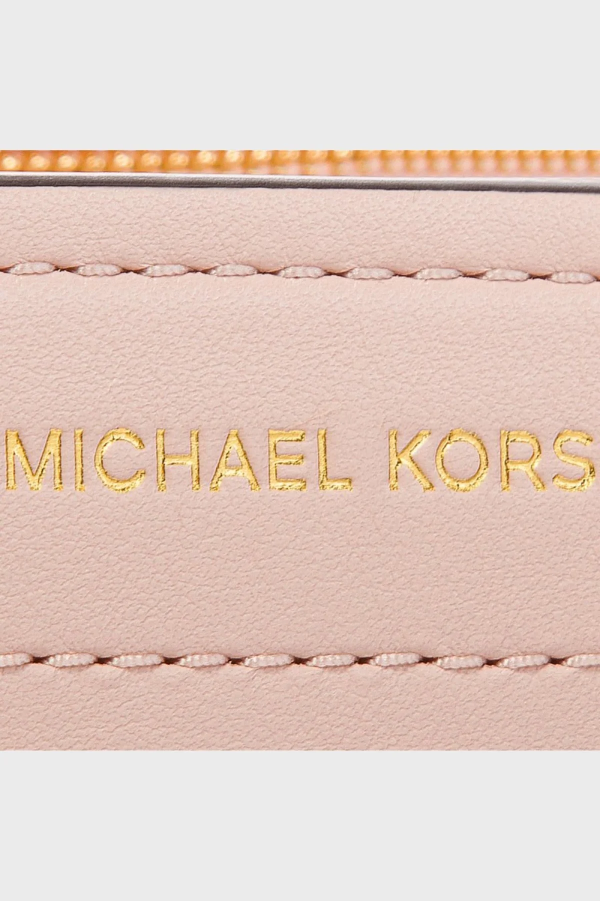 Michael Kors Çıkarılabilir Askılı Hakiki Deri Benning 30T8GN4S3L187 Bayan Çanta 30T8GN4S3L 187 PUDRA - 6