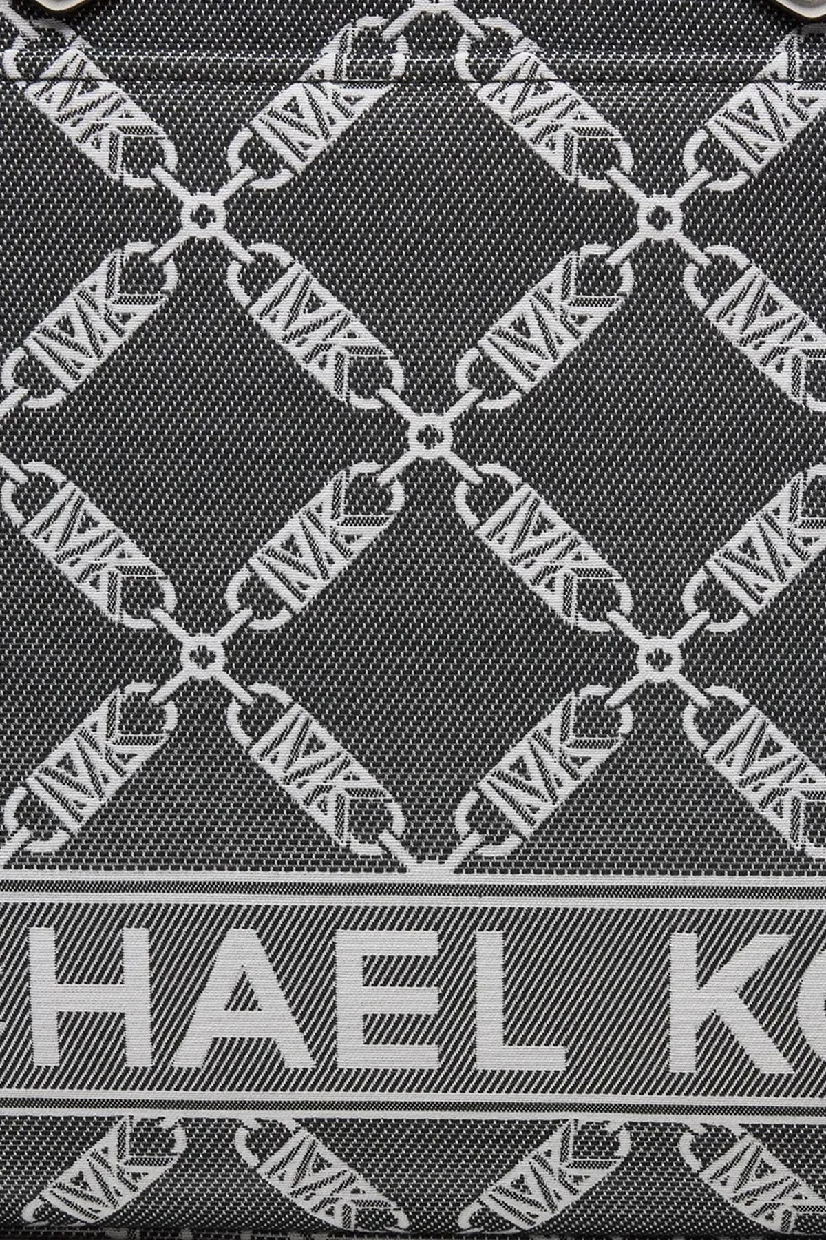 Michael Kors Logolu Çıkarılabilir Uzatma Askılı Tote 30S4G3GT3J012 Bayan Çanta 30S4G3GT3J 012 SİYAH - 3