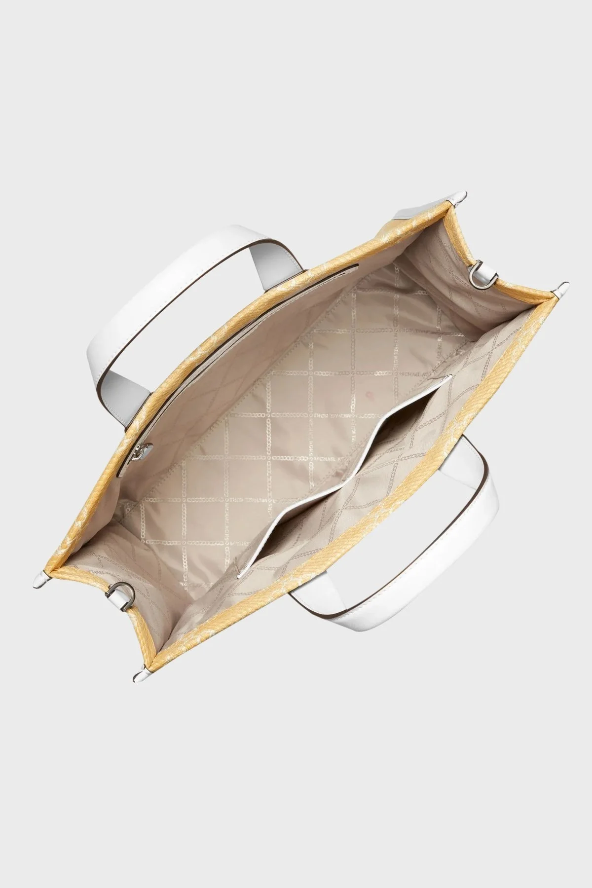 Michael Kors Logolu Çıkarılabilir Uzatma Askılı Tote 30S4S3GT3O884 Bayan Çanta 30S4S3GT3O 884 SARI - 6