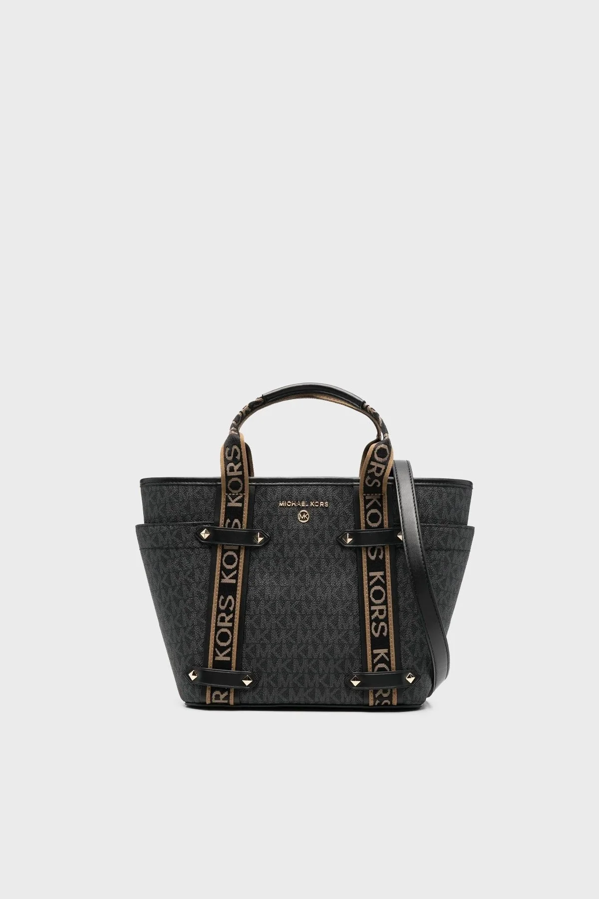 Michael Kors Logolu Çıkarılabilir ve Ayarlanabilir Omuz Askılı 30T2G5VT1B001 Bayan Çanta 30T2G5VT1B 001 SİYAH - 1