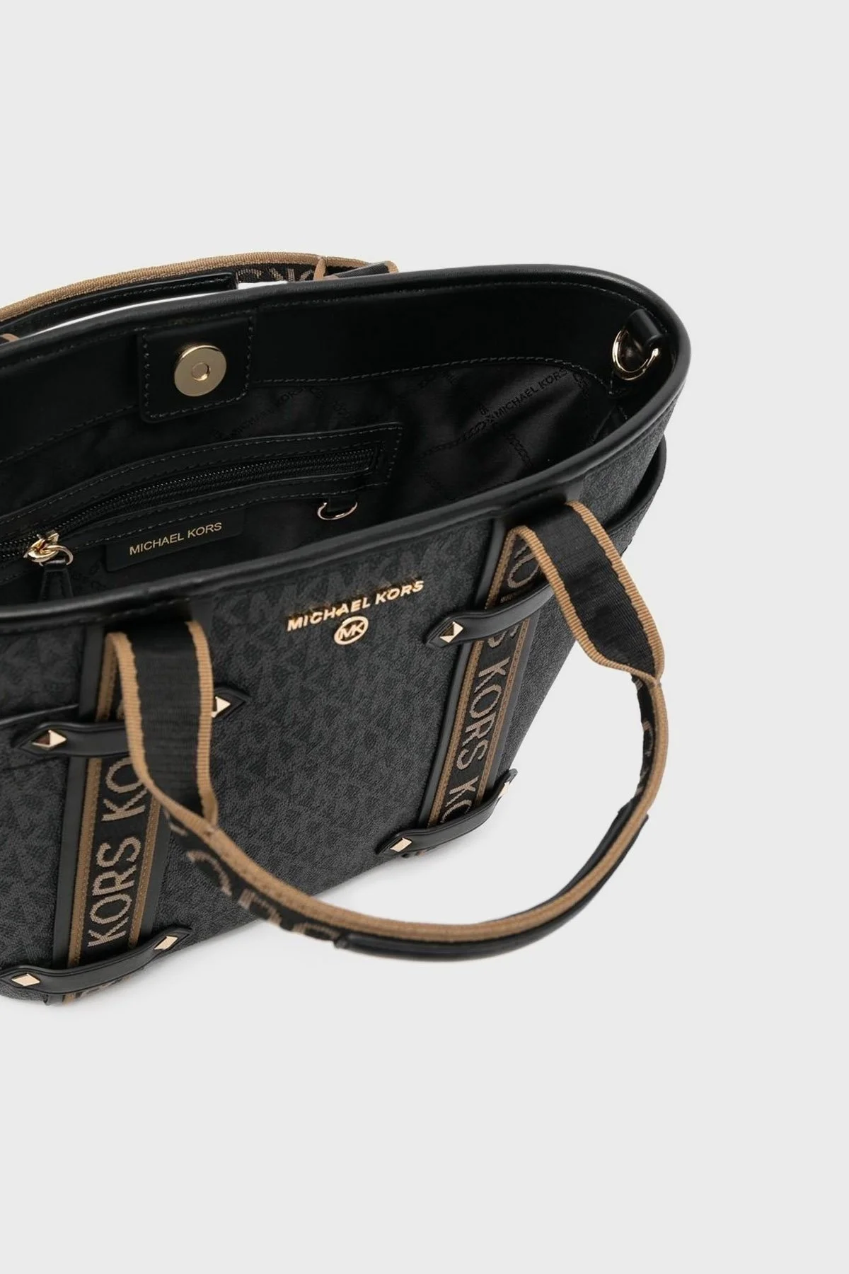 Michael Kors Logolu Çıkarılabilir ve Ayarlanabilir Omuz Askılı 30T2G5VT1B001 Bayan Çanta 30T2G5VT1B 001 SİYAH - 5