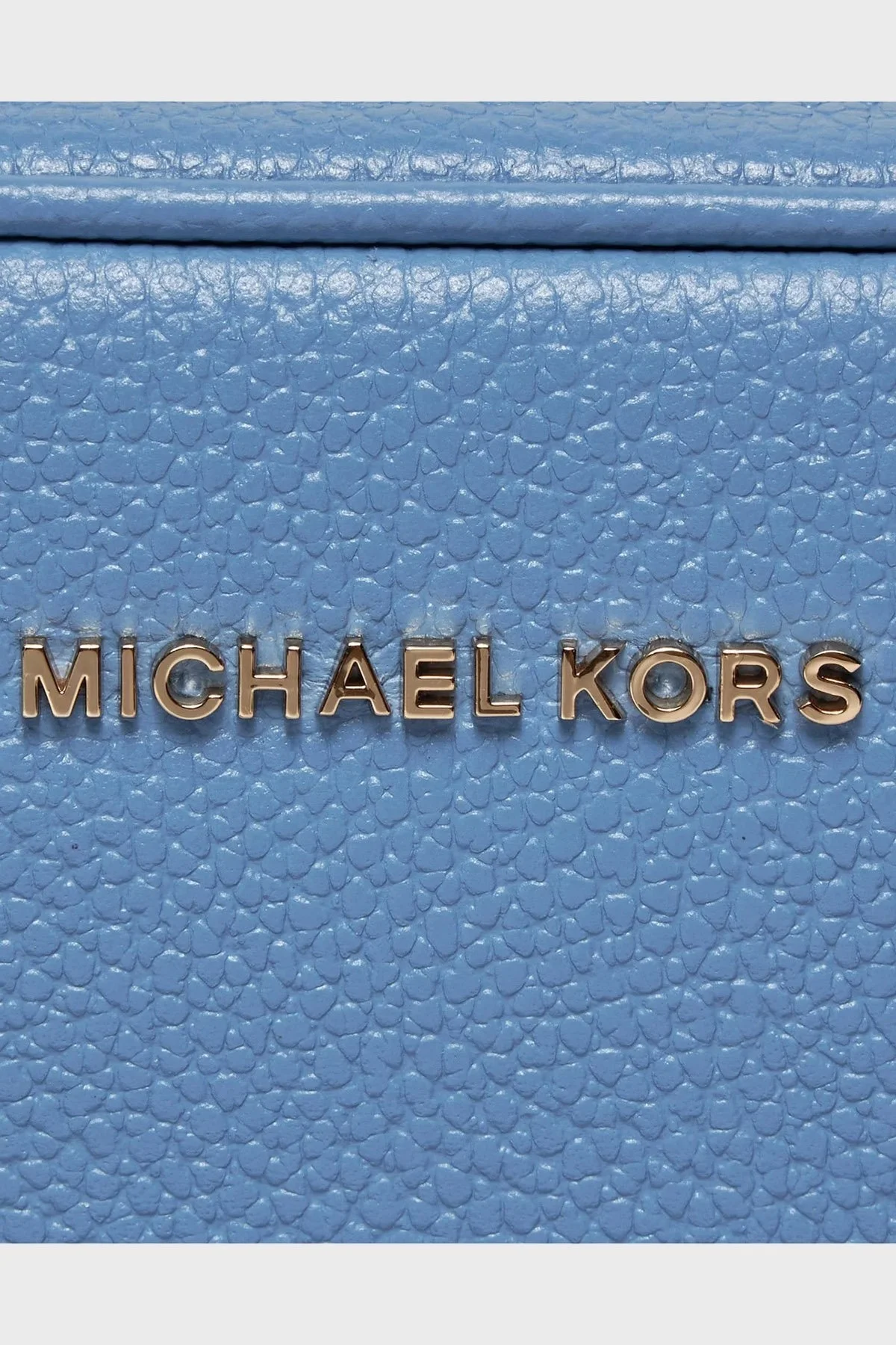 Michael Kors Logolu Çıkarılabilir Zincir Askılı Hakiki Deri 32F7GGNM8L457 Bayan Çanta 32F7GGNM8L 457 MAVİ - 5