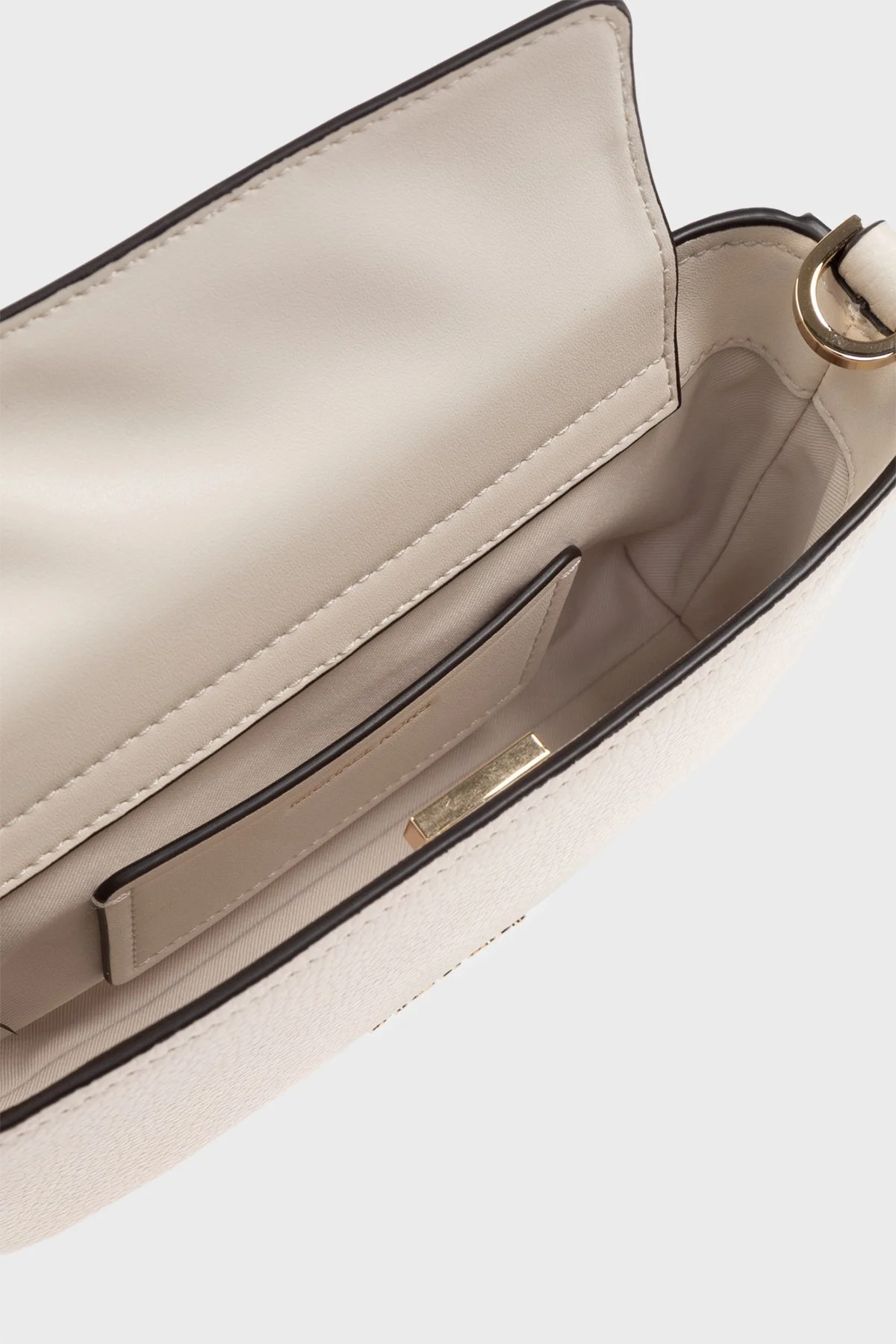 Michael Kors Logolu Çıkarılabilir Zincir Askılı Small 32S5GYTU1L289 Bayan Çanta 32S5GYTU1L 289 KREM - 5