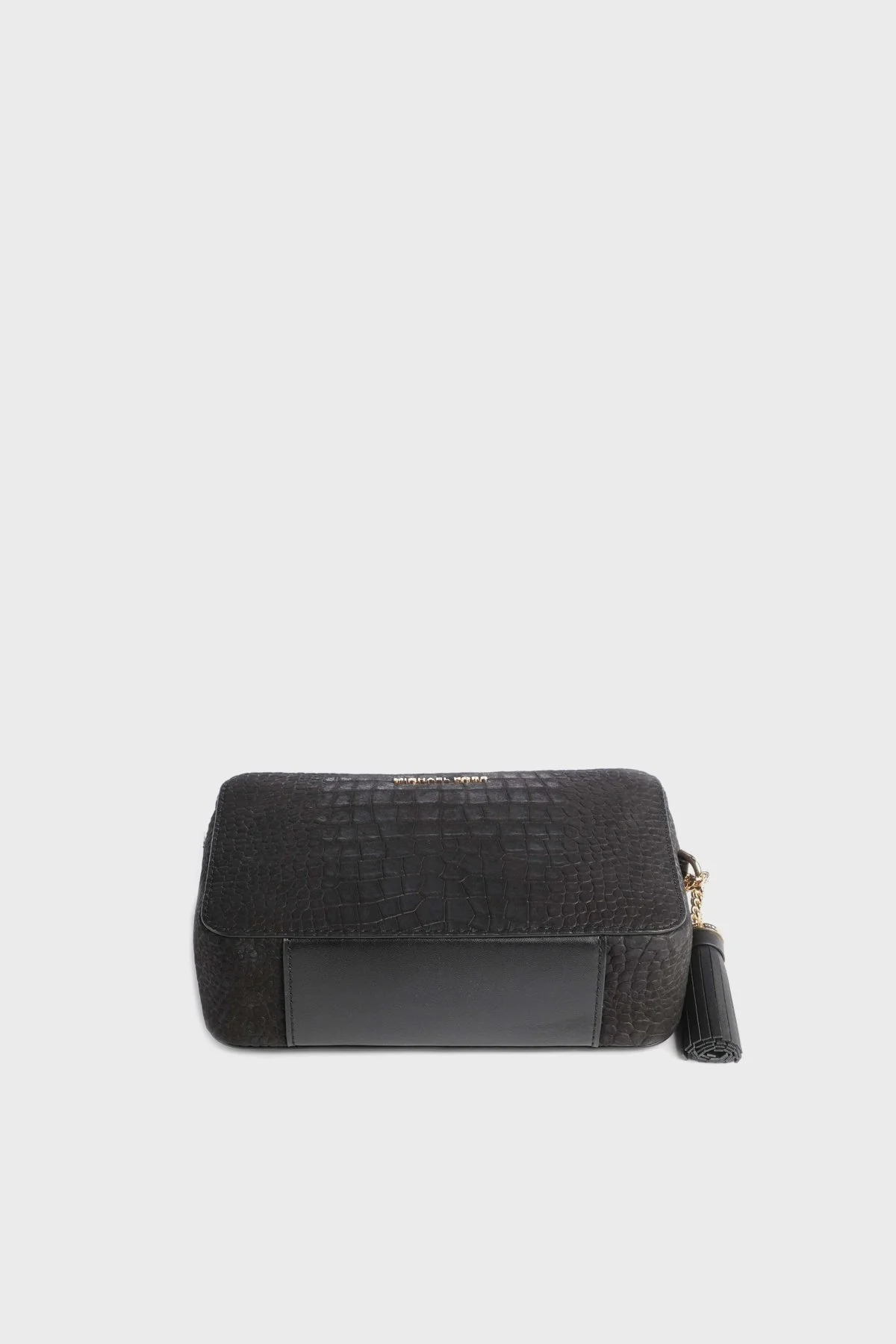 Michael Kors Logolu Çıkarılabilir Zincirli Uzatma Askılı 32F3GJ6C6E001 Bayan Çanta 32F3GJ6C6E 001 SİYAH - 4