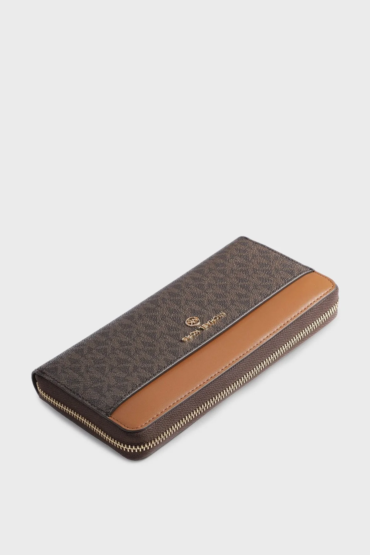 Michael Kors Logolu Çok Bölmeli 34H1GT9E8B252 Bayan Cüzdan 34H1GT9E8B 252 KAHVE - 4