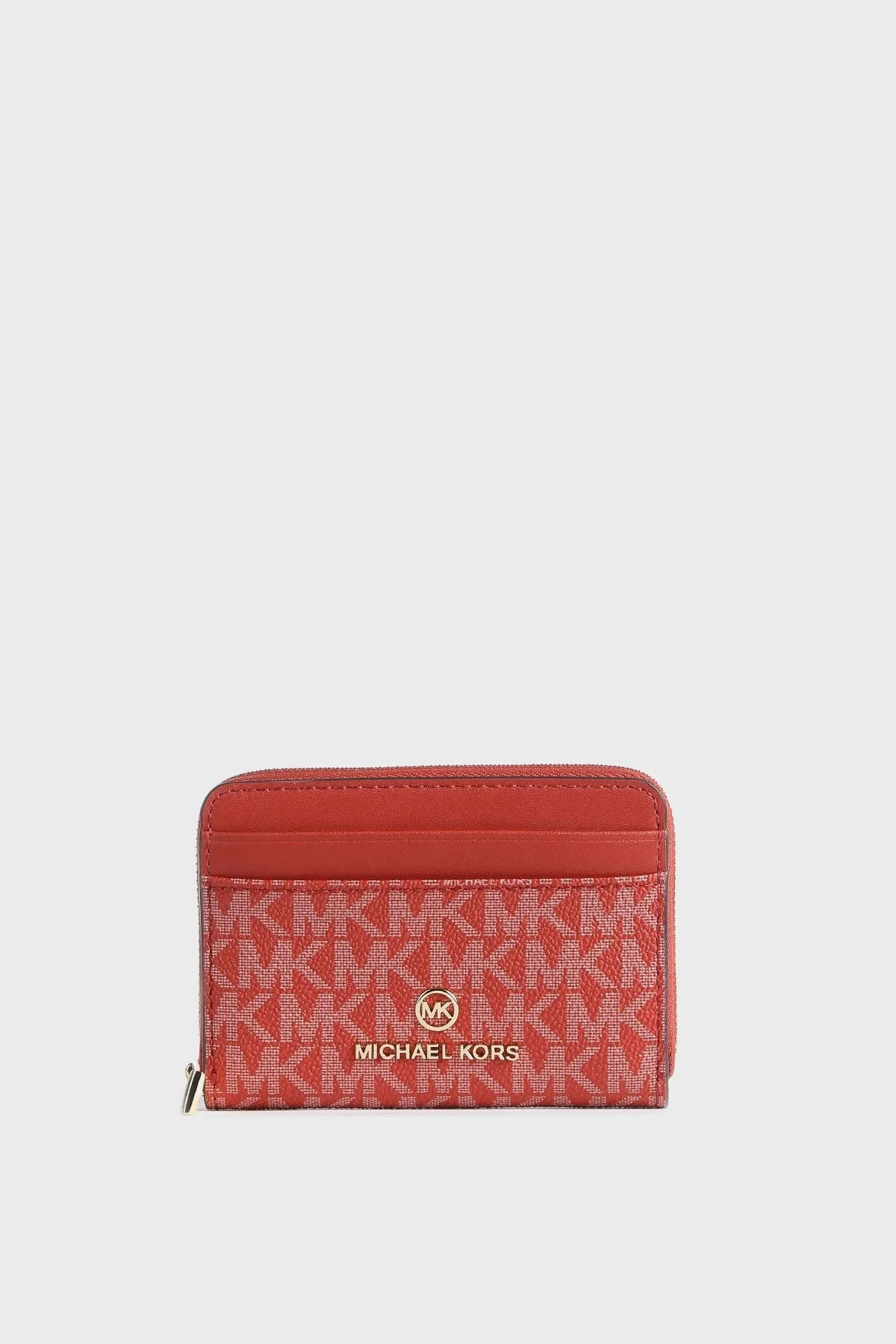 Michael Kors Logolu Çok Bölmeli 34H1GT9Z1B808 Bayan Cüzdan 34H1GT9Z1B 808 KIRMIZI - 1