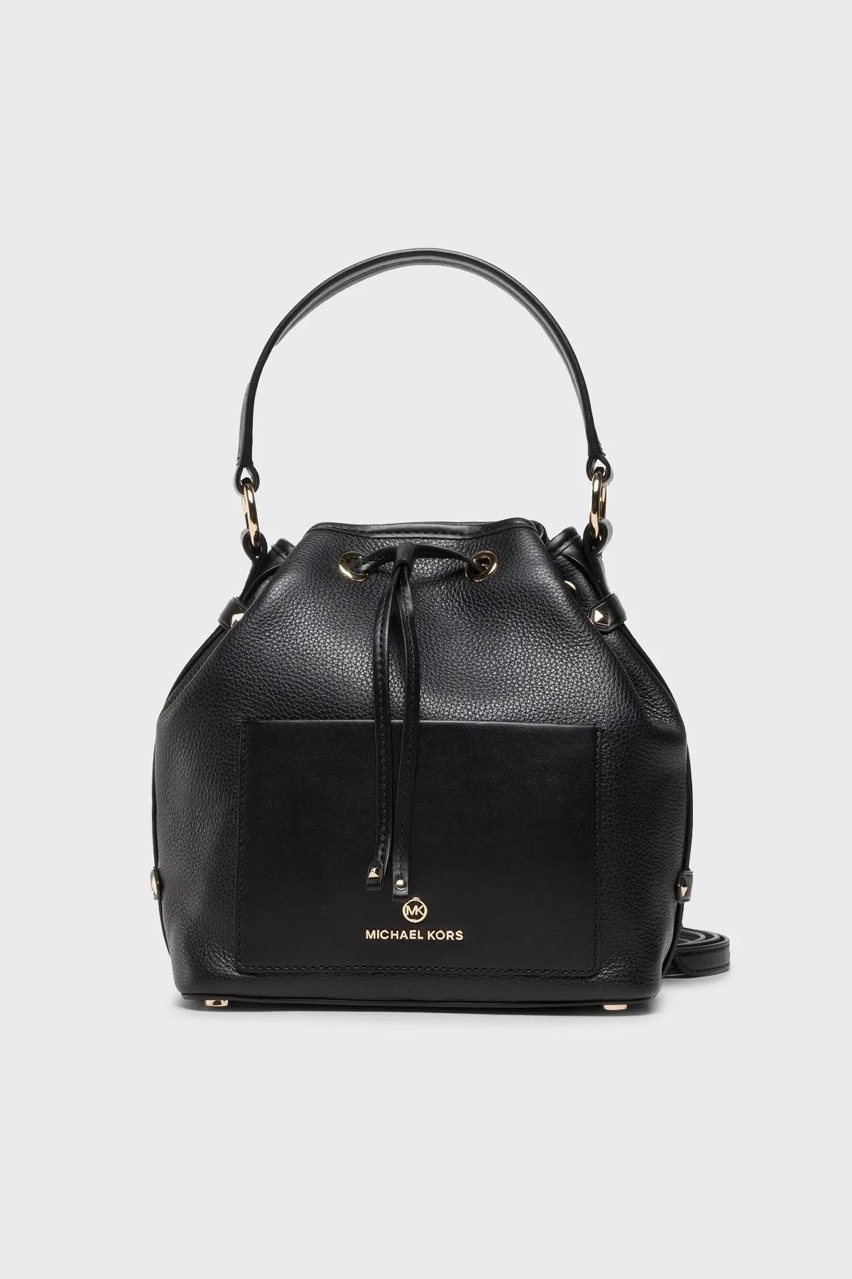 Michael Kors Logolu Deri 30F2G7TS2L Bayan Çanta 30F2G7TS2L BLACK SİYAH - 1