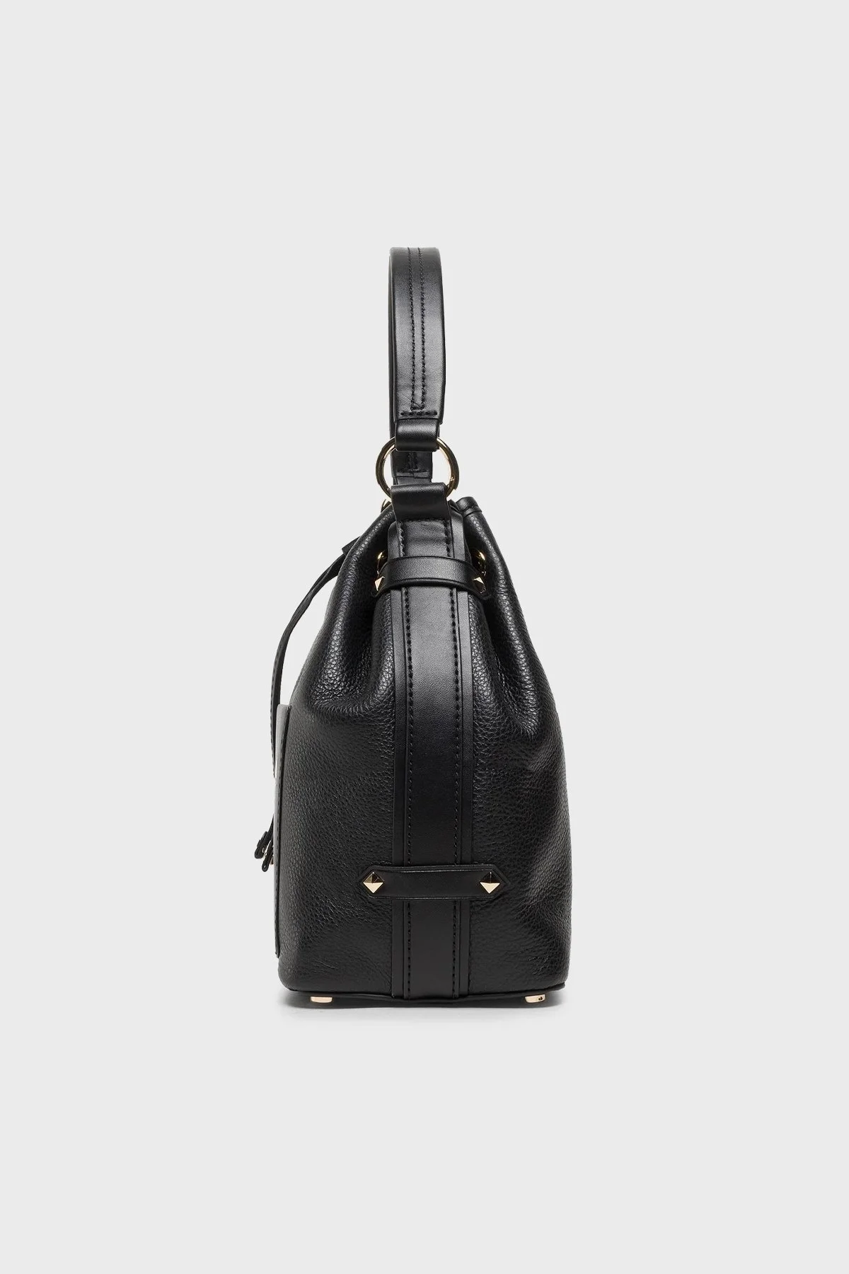 Michael Kors Logolu Deri 30F2G7TS2L Bayan Çanta 30F2G7TS2L BLACK SİYAH - 3