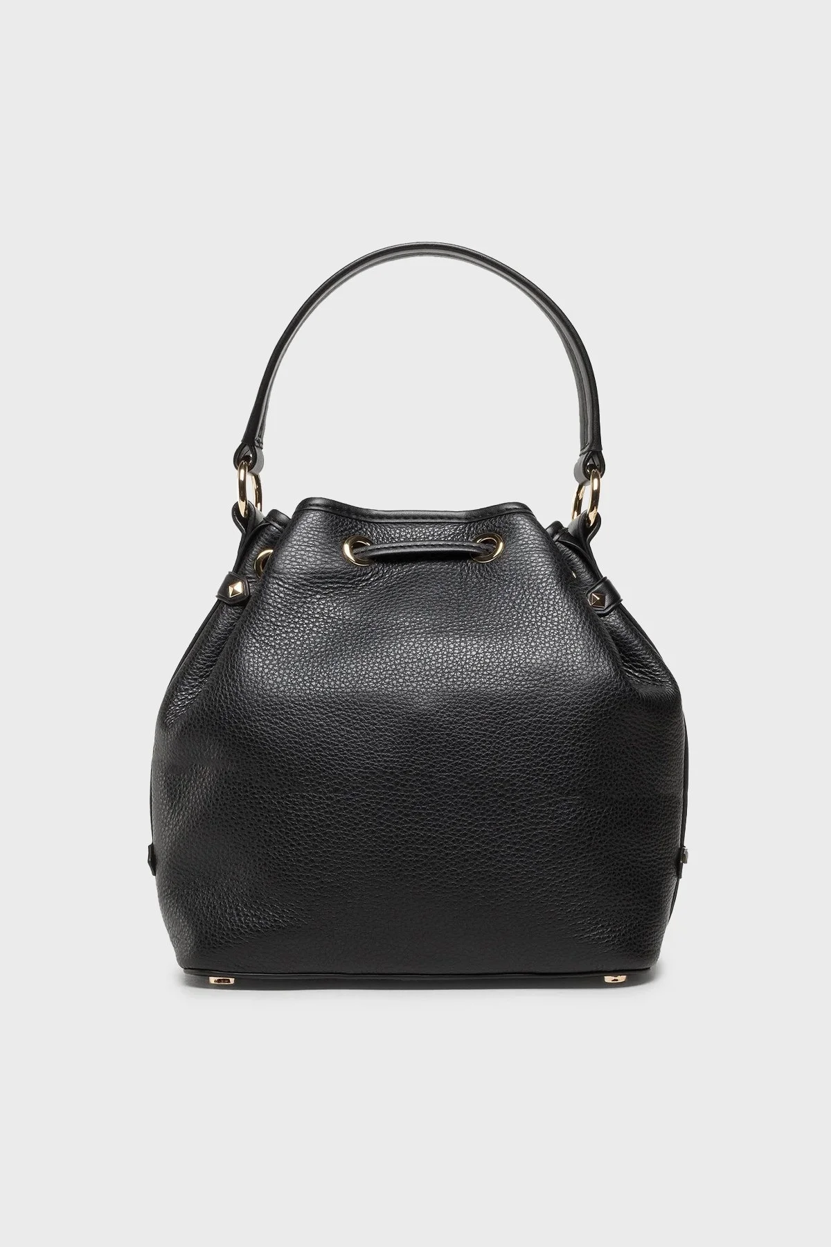 Michael Kors Logolu Deri 30F2G7TS2L Bayan Çanta 30F2G7TS2L BLACK SİYAH - 4