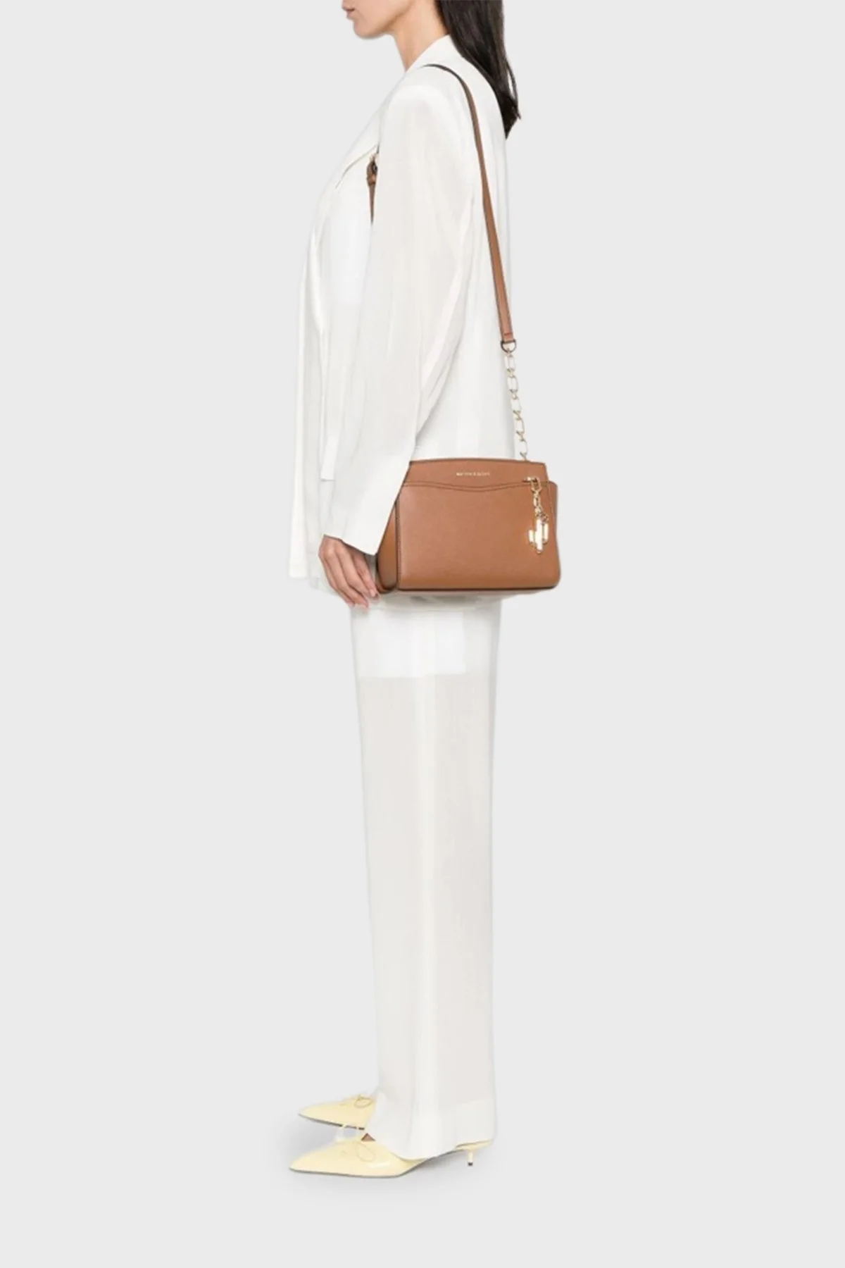 Michael Kors Logolu Deri 30S4BLMM2O230 Bayan Çanta 30S4BLMM2O 230 TABA - 2