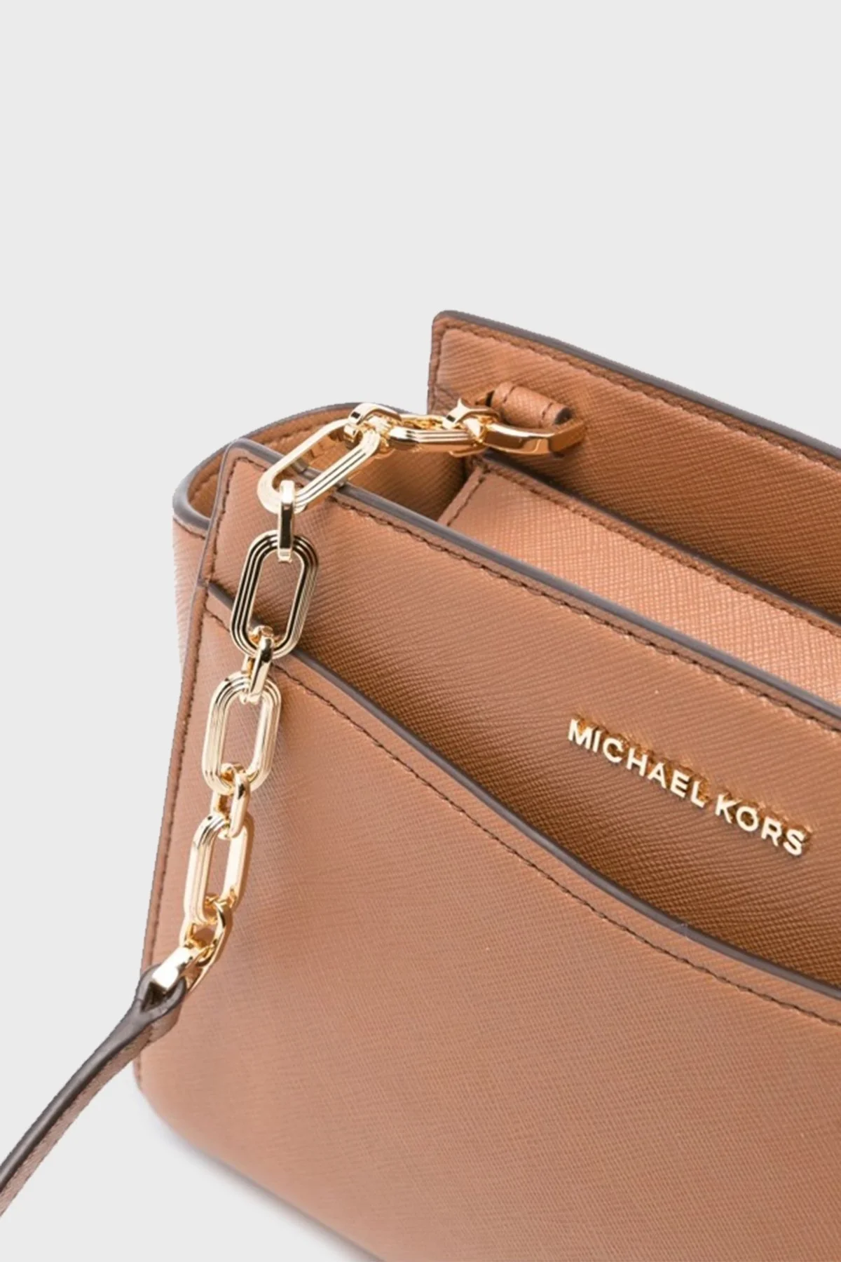 Michael Kors Logolu Deri 30S4BLMM2O230 Bayan Çanta 30S4BLMM2O 230 TABA - 4