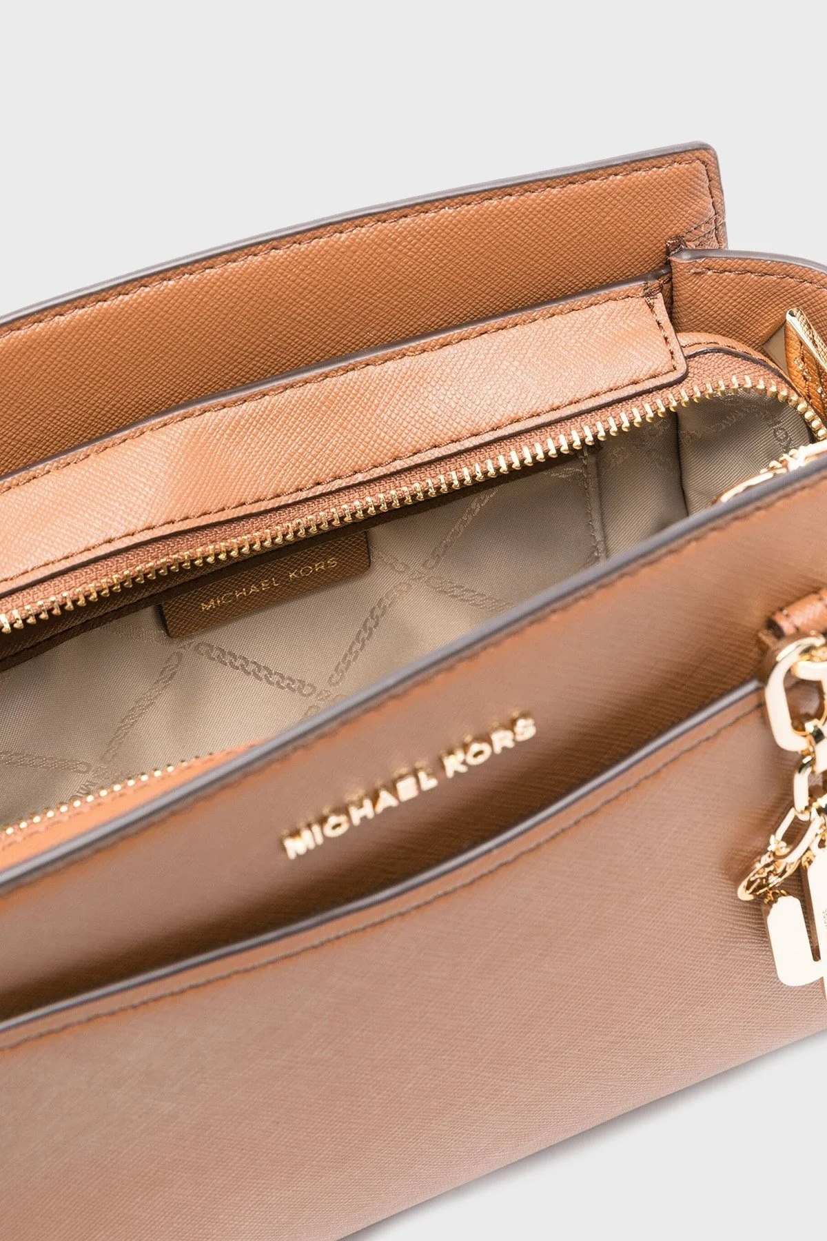 Michael Kors Logolu Deri 30S4BLMM2O230 Bayan Çanta 30S4BLMM2O 230 TABA - 5