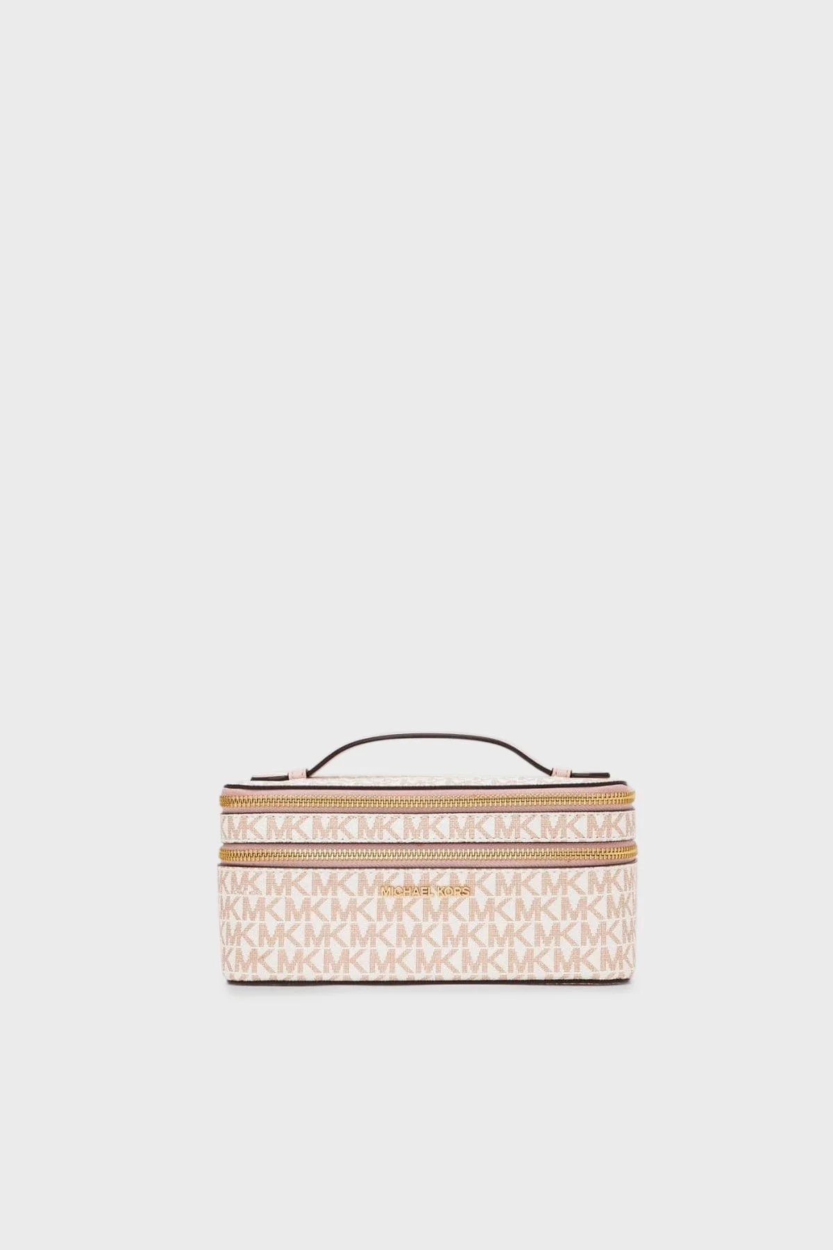 Michael Kors Logolu Deri Kozmetik 35F2GTVU9V124 Bayan Çanta 35F2GTVU9V 124 BEYAZ - 1