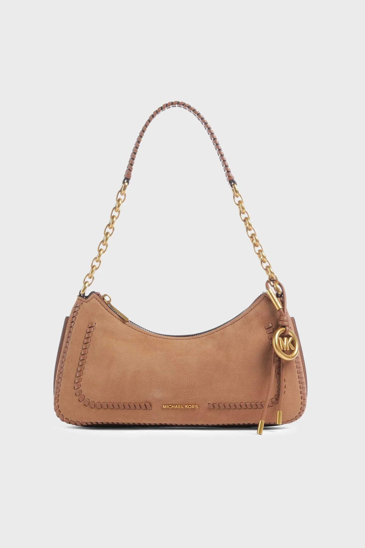 Michael Kors Logolu Deri Omuz Askılı 32T6AY5W6Y230 Kadın Çanta 32T6AY5W6Y 230 Taba - 1