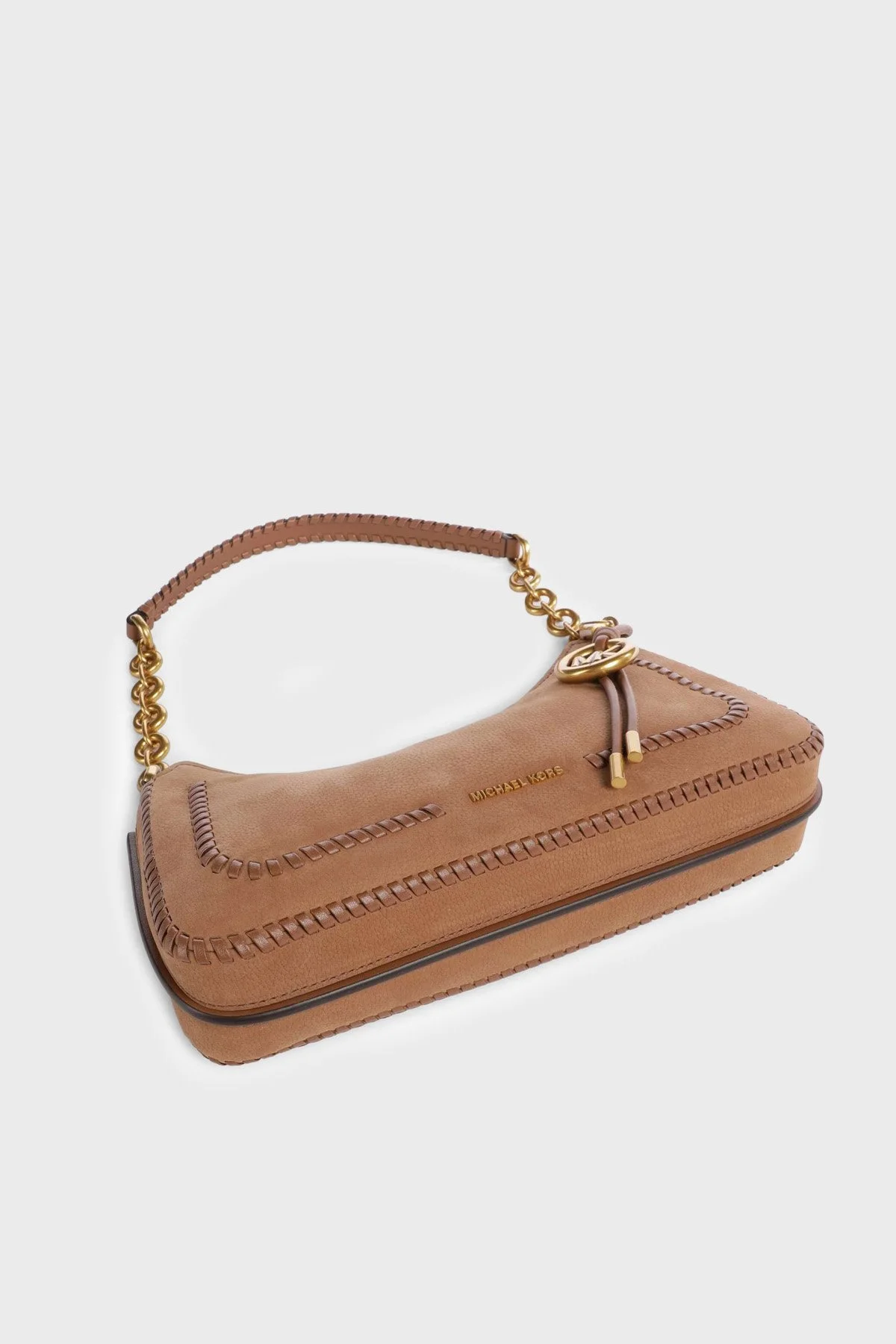Michael Kors Logolu Deri Omuz Askılı 32T6AY5W6Y230 Kadın Çanta 32T6AY5W6Y 230 Taba - 5