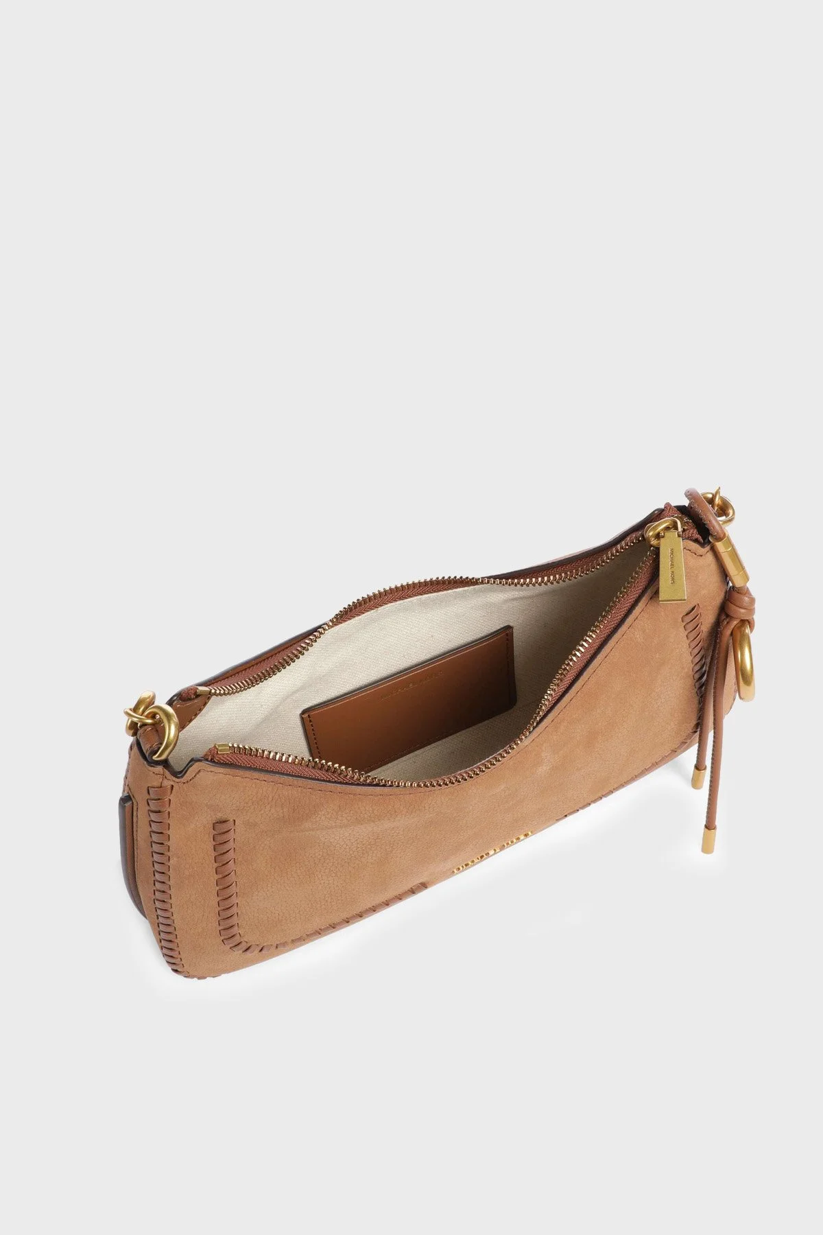 Michael Kors Logolu Deri Omuz Askılı 32T6AY5W6Y230 Kadın Çanta 32T6AY5W6Y 230 Taba - 6
