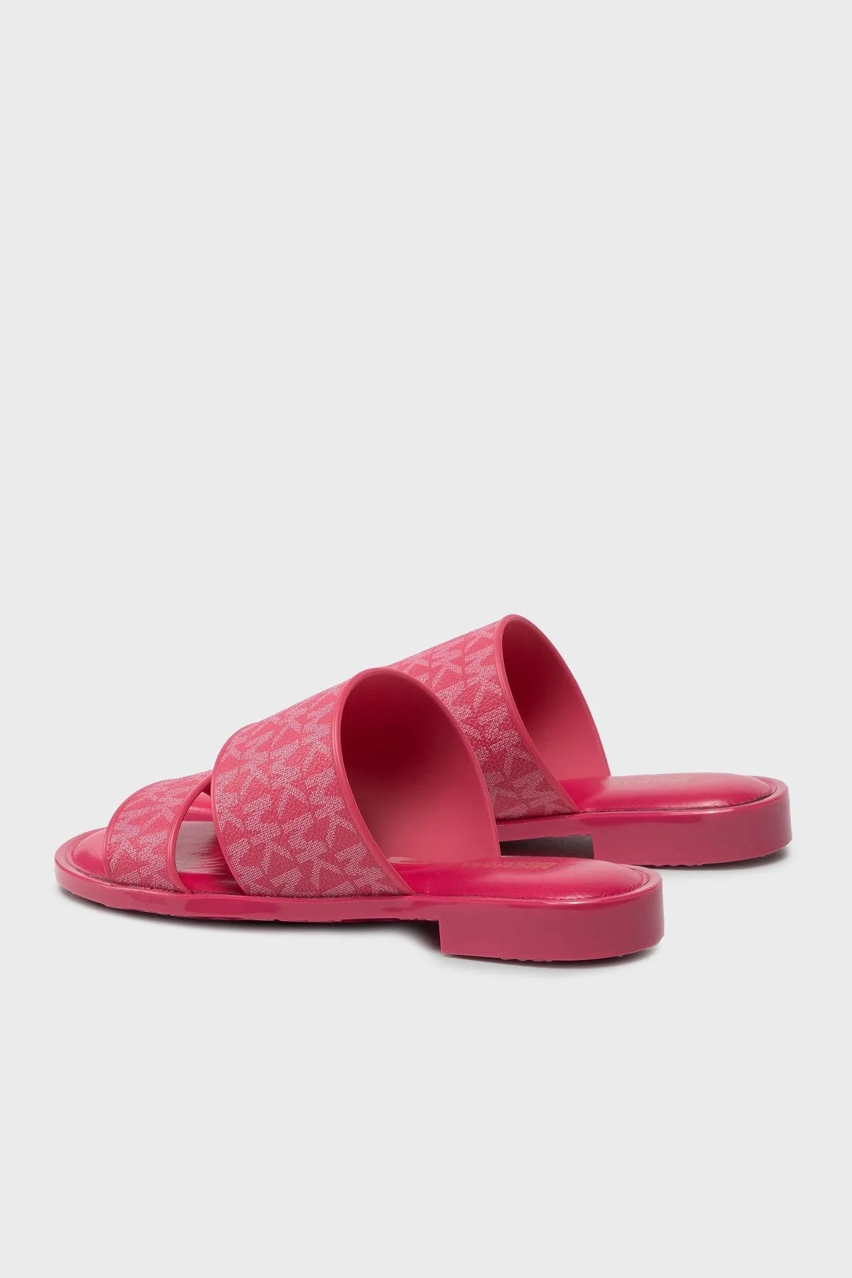 Michael Kors Logolu Düz Bayan Terlik 40S2KDFA1Q 678 KIRMIZI - 4