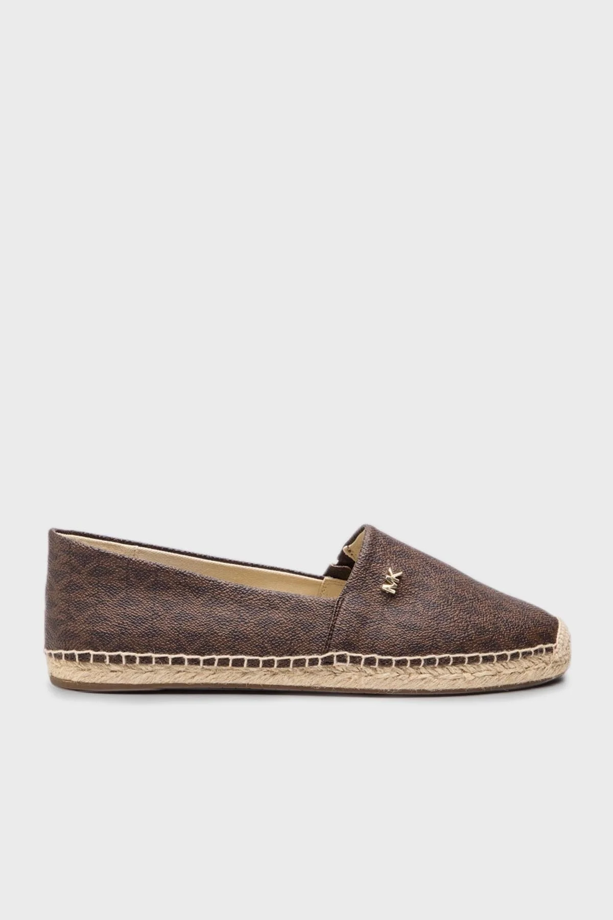 Michael Kors Logolu Espadril Slip-On 40R6KNFP1B200 Bayan Ayakkabı 40R6KNFP1B 200 KAHVE - 1