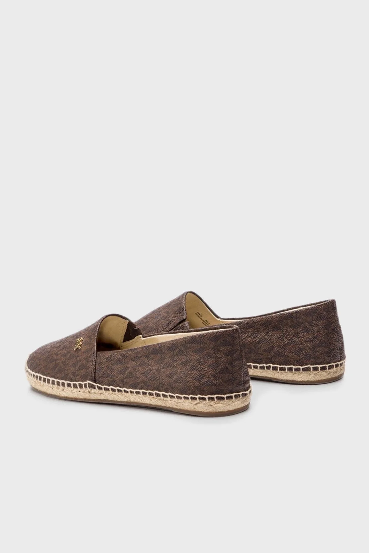 Michael Kors Logolu Espadril Slip-On 40R6KNFP1B200 Bayan Ayakkabı 40R6KNFP1B 200 KAHVE - 5