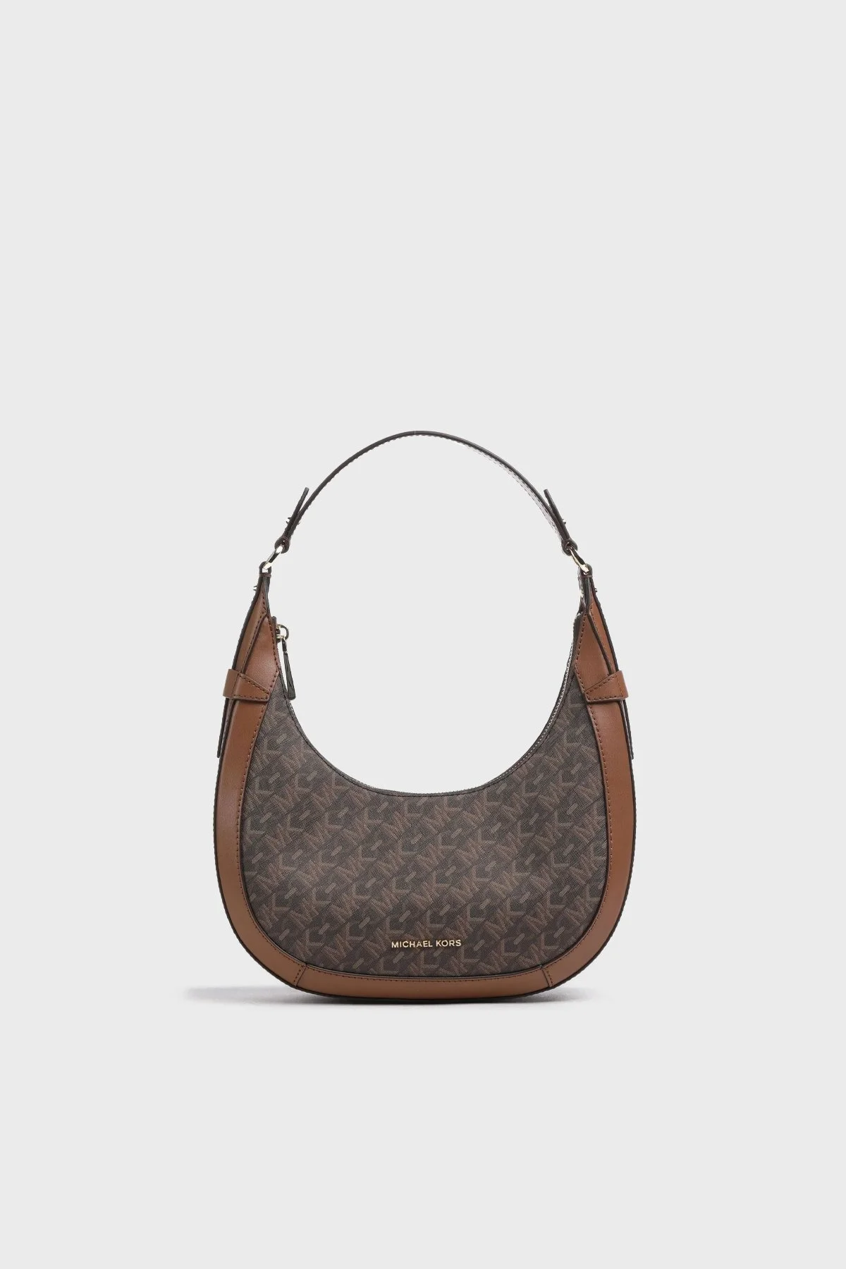 Michael Kors Logolu Fermuarlı 30S4G0PL5I227 Bayan Çanta 30S4G0PL5I 227 KAHVE - 1
