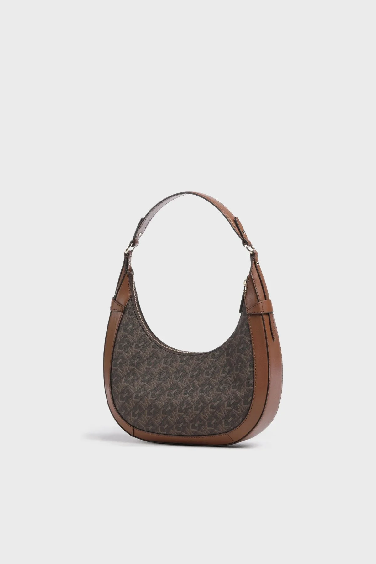 Michael Kors Logolu Fermuarlı 30S4G0PL5I227 Bayan Çanta 30S4G0PL5I 227 KAHVE - 3