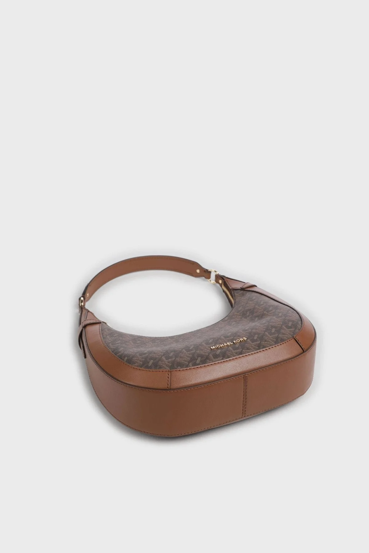 Michael Kors Logolu Fermuarlı 30S4G0PL5I227 Bayan Çanta 30S4G0PL5I 227 KAHVE - 4