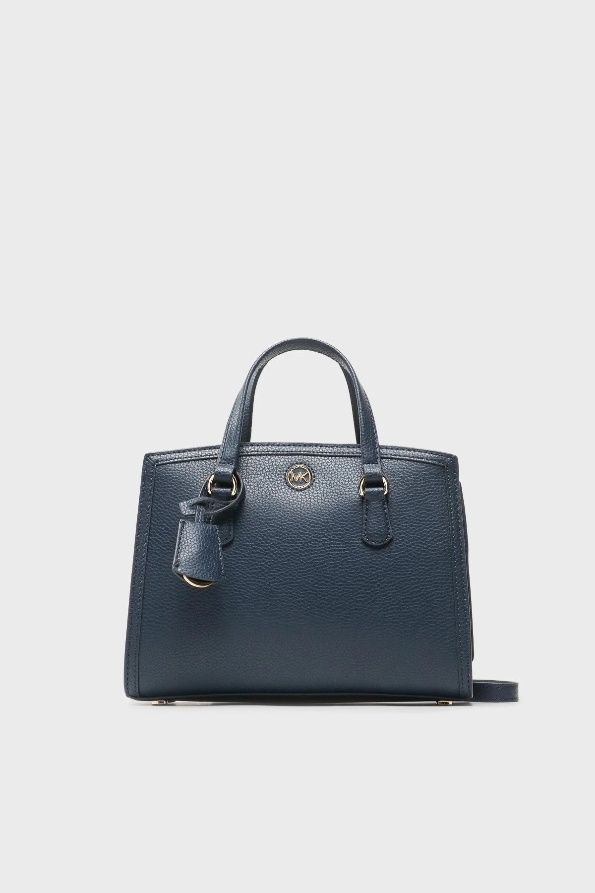 Michael Kors Logolu Hakiki Deri 30F2G7CM1T406 Bayan Çanta 30F2G7CM1T 406 LACİVERT - 1