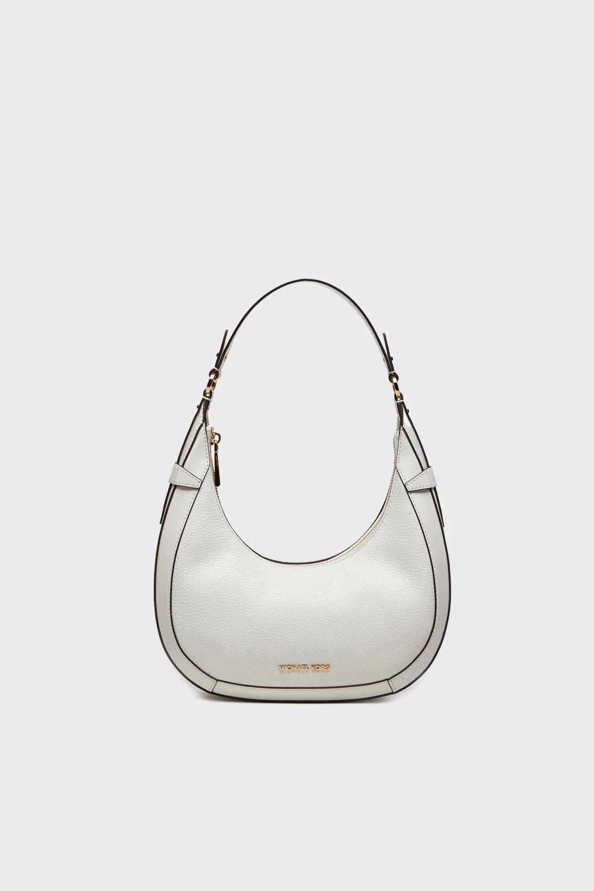 Michael Kors Logolu Hakiki Deri 30S4G0PL5L085 Bayan Çanta 30S4G0PL5L 085 BEYAZ - 1