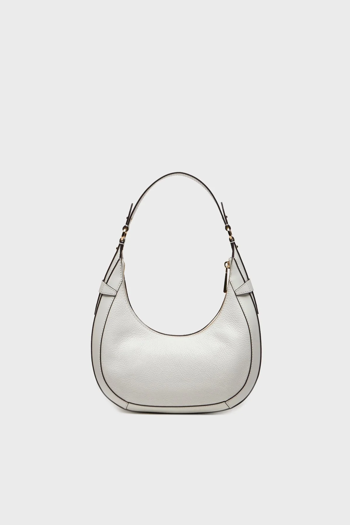 Michael Kors Logolu Hakiki Deri 30S4G0PL5L085 Bayan Çanta 30S4G0PL5L 085 BEYAZ - 4