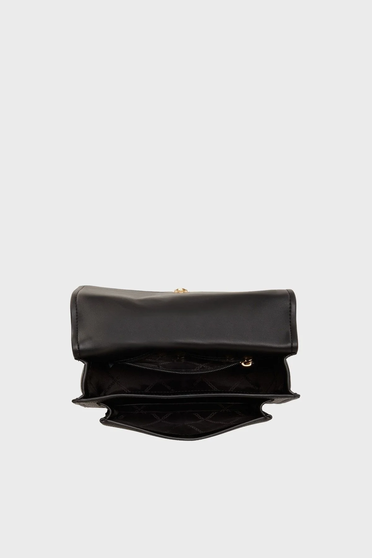 Michael Kors Logolu Hakiki Deri Ayarlanabilir Zincir Askılı 30T4GC7L3T001 Bayan Çanta 30T4GC7L3T 001 SİYAH - 7