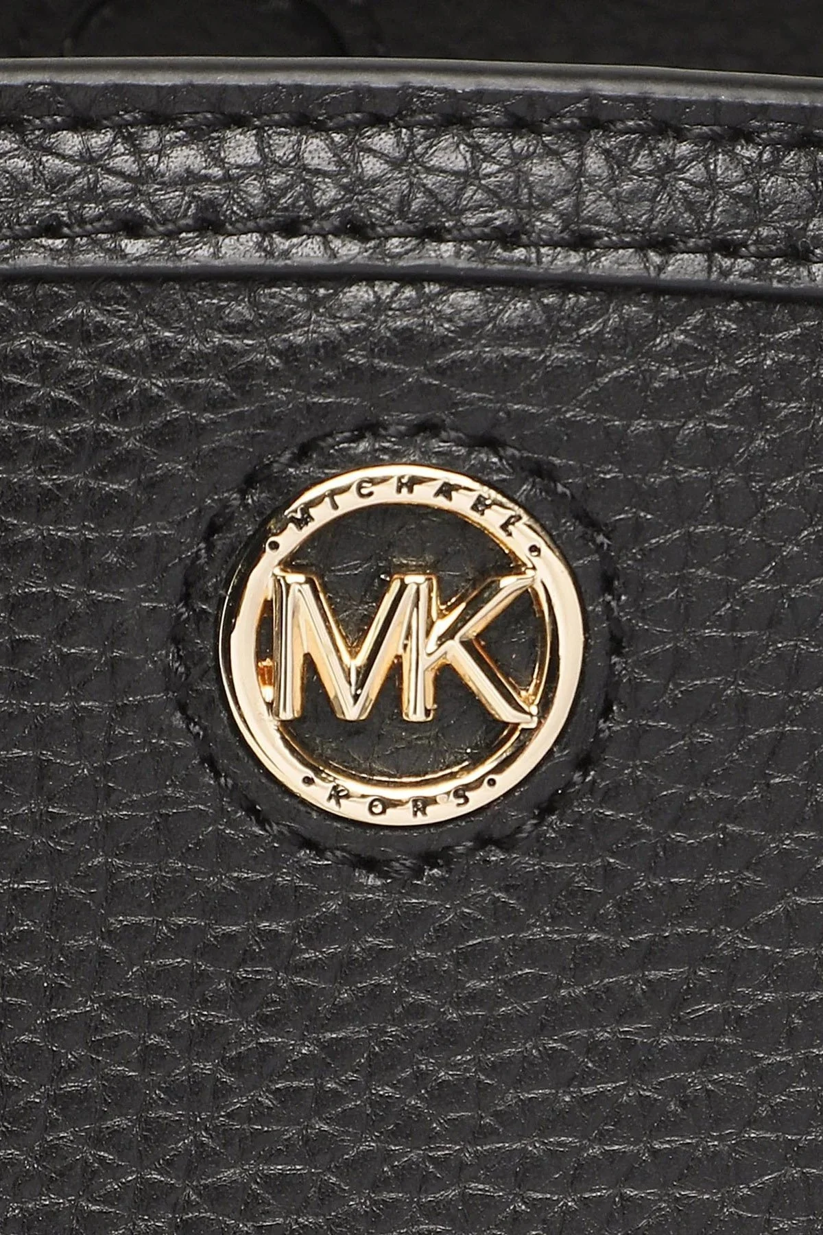 Michael Kors Logolu Hakiki Deri 30F2G7CM1T001 Bayan Çanta 30F2G7CM1T 001 SİYAH - 3