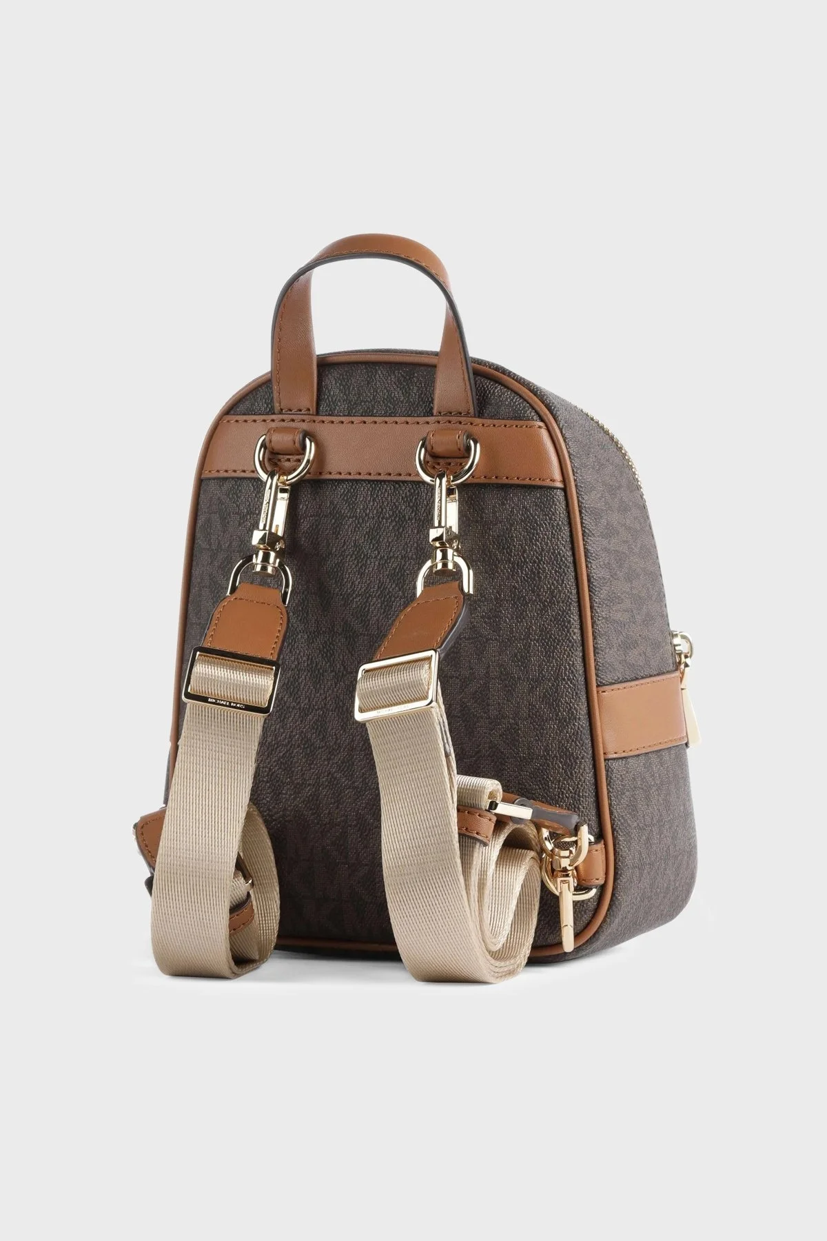 Michael Kors Logolu Hakiki Deri 30F3G5EB0B252 Bayan Sırt Çantası 30F3G5EB0B 252 KAHVE - 2