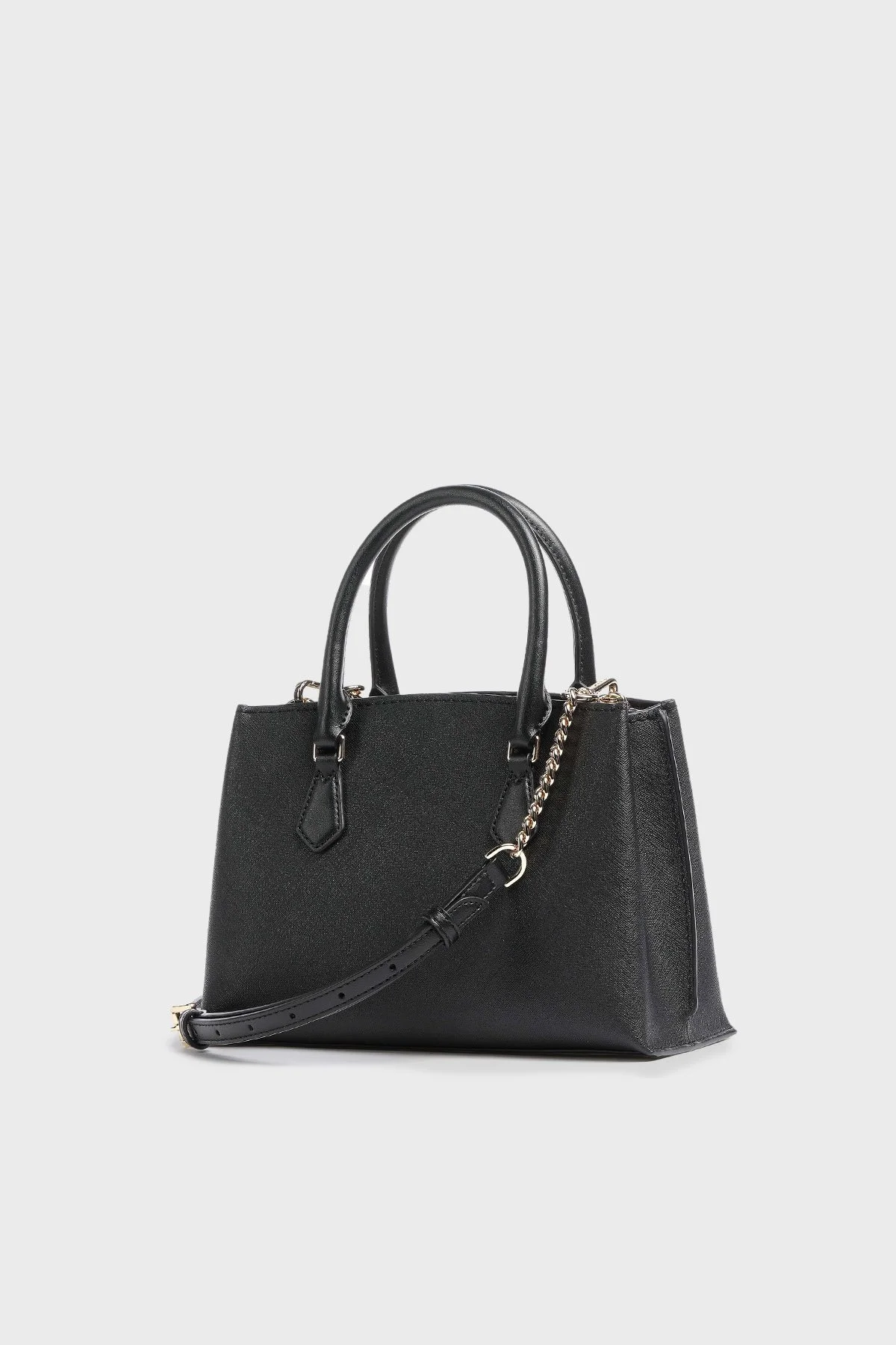 Michael Kors Logolu Hakiki Deri Çıkarılabilir Omuz Askılı 30S3GR0S1L001 Bayan Çanta 30S3GR0S1L 001 SİYAH - 2