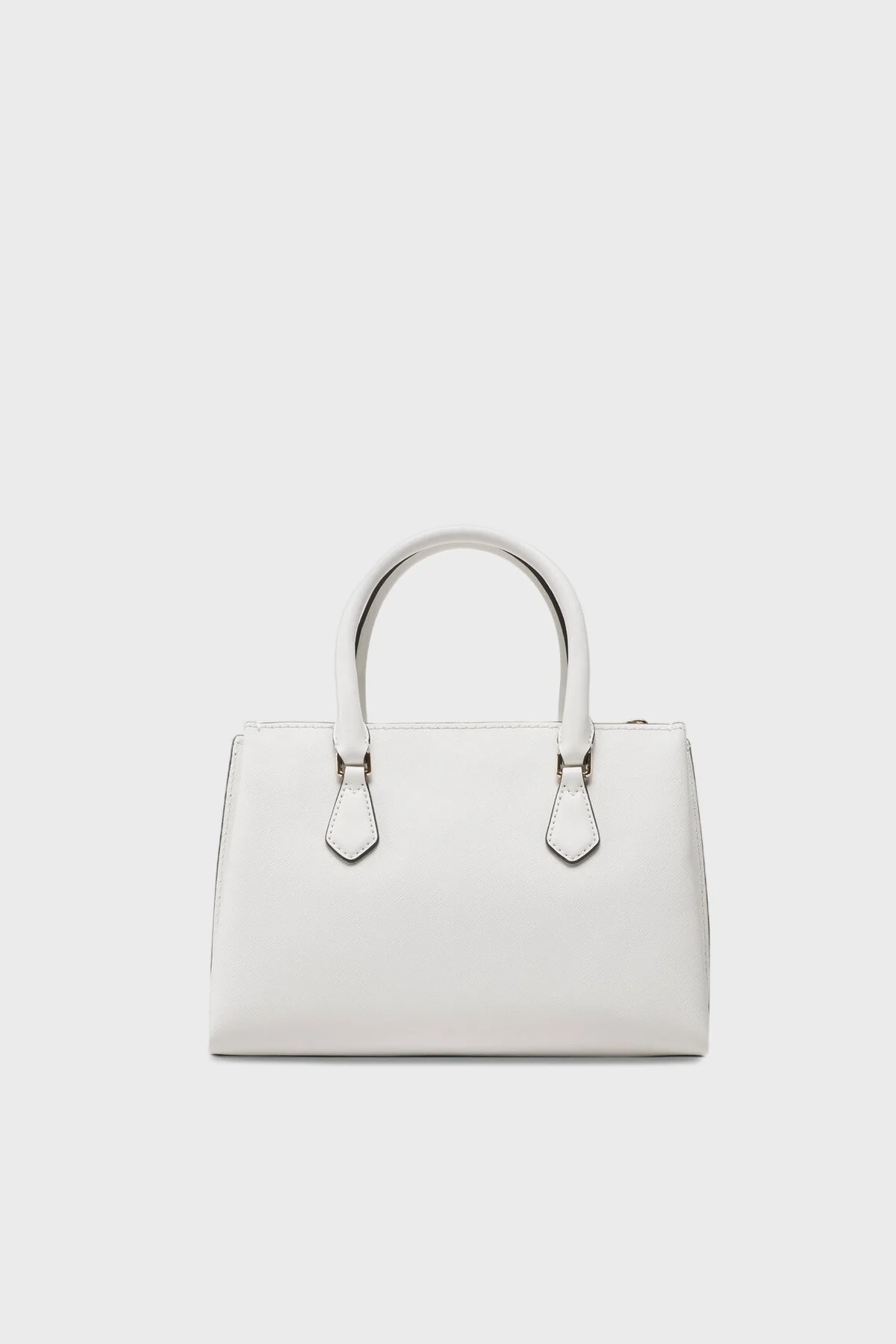 Michael Kors Logolu Hakiki Deri Çıkarılabilir Omuz Askılı 30S3GR0S1L085 Bayan Çanta 30S3GR0S1L 085 BEYAZ - 4