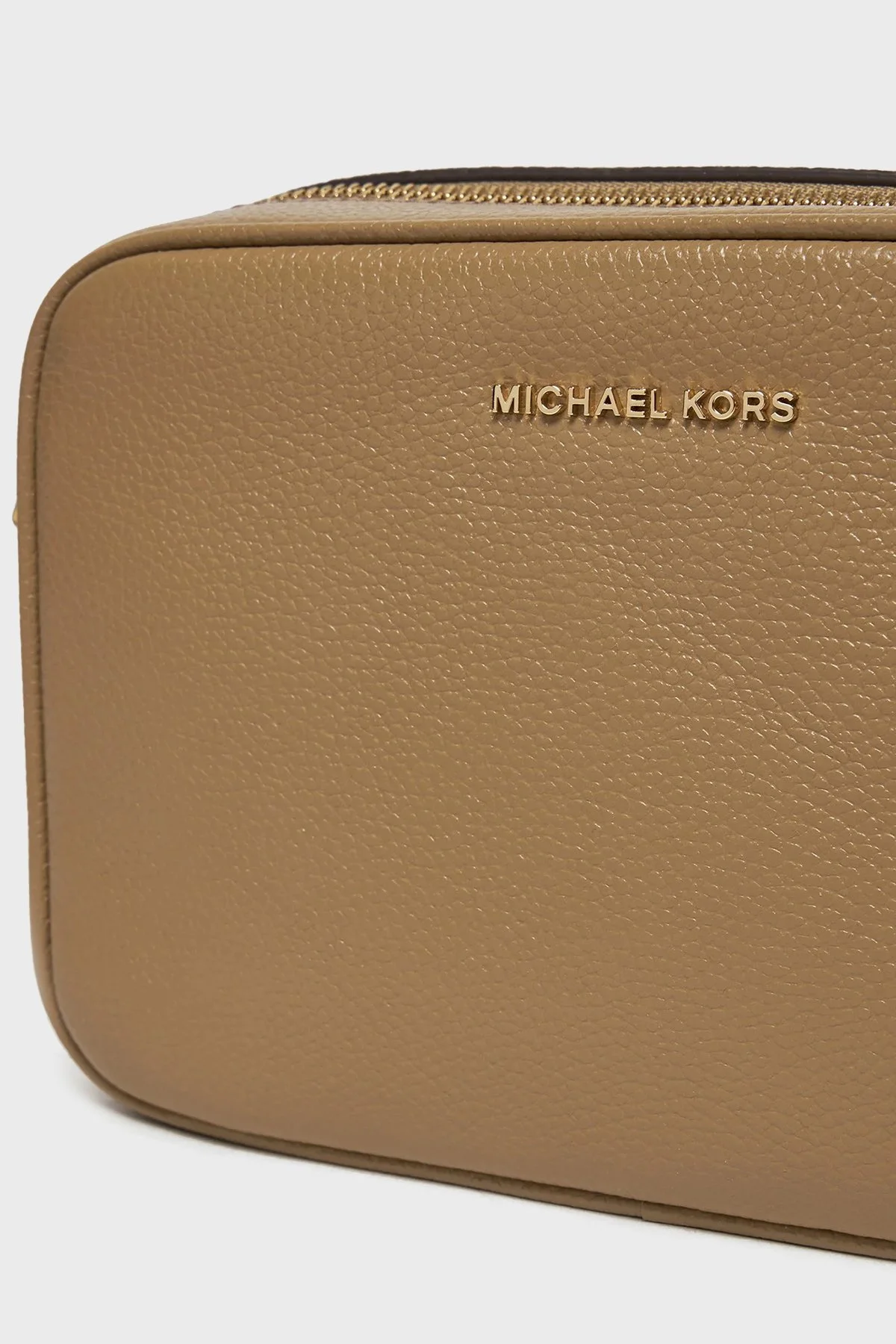Michael Kors Logolu Hakiki Deri Çıkarılabilir Zincir Askılı 32F7GGNM8L297 Kadın Çanta 32F7GGNM8L 297 BEJ - 4