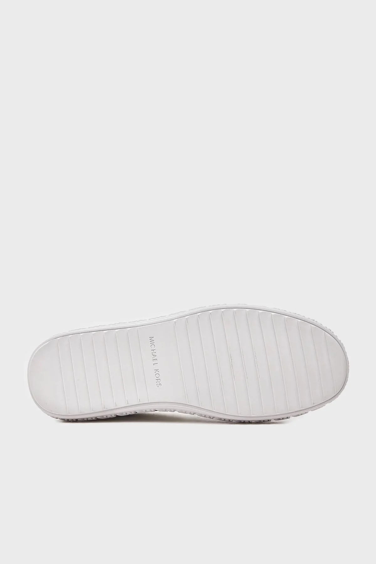 Michael Kors Logolu Hakiki Deri Sneaker 43S3GVFS1L740 Bayan Ayakkabı 43S3GVFS1L 740 BEYAZ - 4