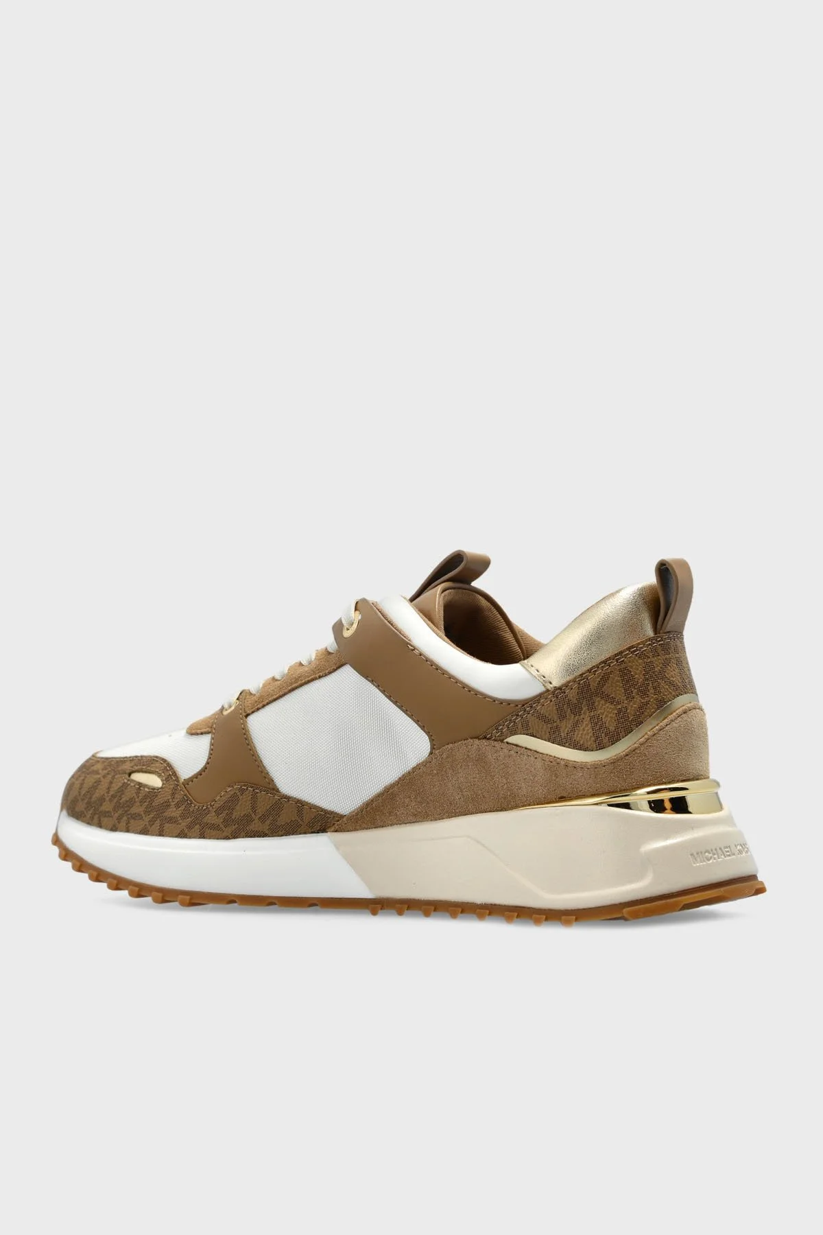 Michael Kors Logolu Kalın Taban Sneaker 43F1THFS2B293 Kadın Ayakkabı 43F1THFS2B 293 TABA - 5